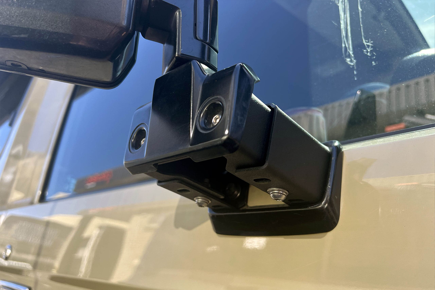 landcruiser side towing mirror extension