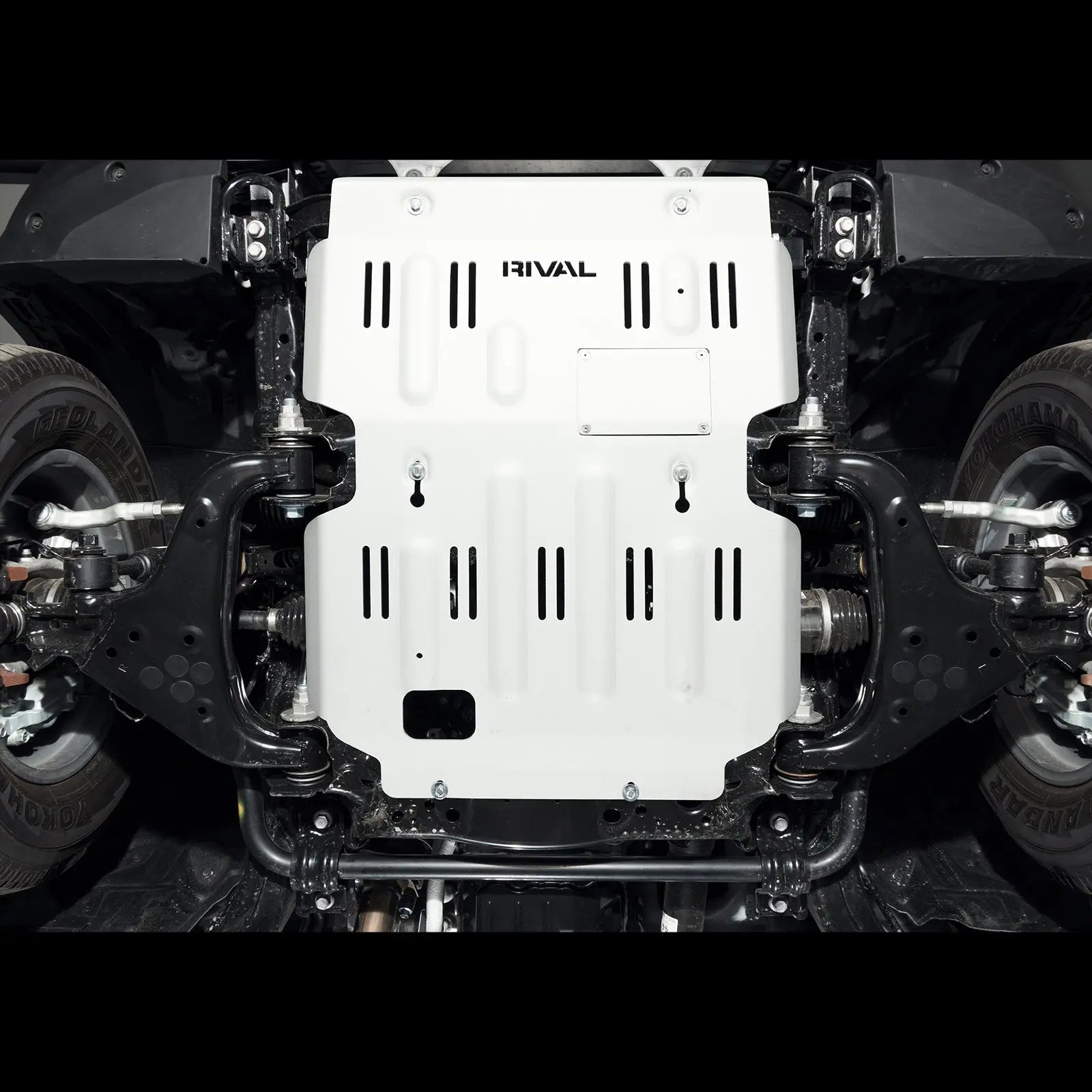 Aluminum Engine Bash Plate - TOYOTA LAND CRUISER 250; V-2.8D, AT, 4WD; 2024-PRESENT RIVAL