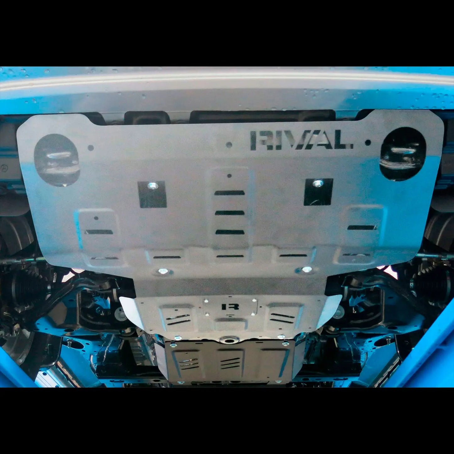 Aluminum Engine Bash Plate - Toyota Hilux 2015-On / Toyota Fortuner 2015-On RIVAL 4x4 Australia