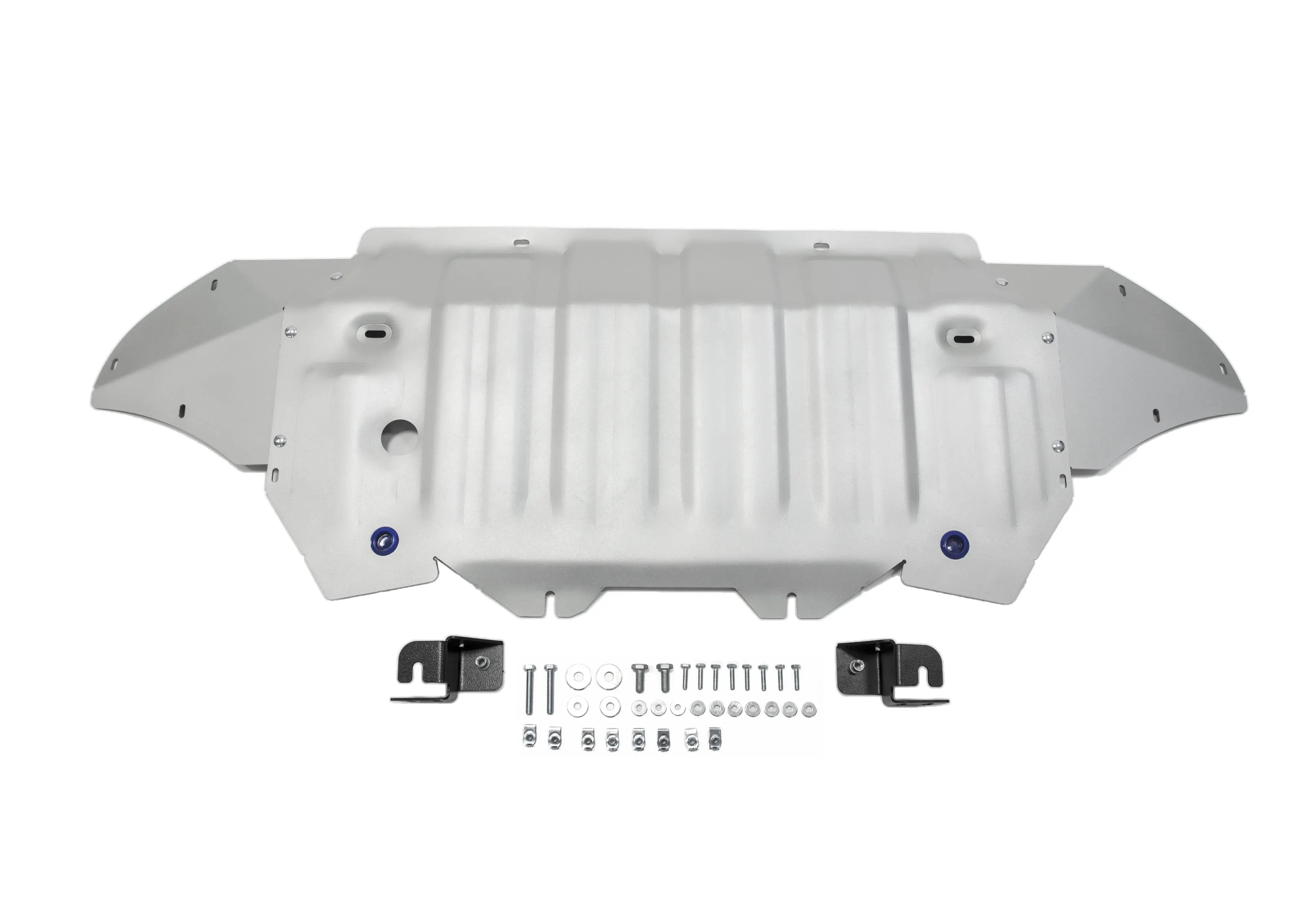 Aluminum Engine Bash Plate - Volkswagen Touareg 2018-3 L. / Gasoline; 2 L. / Gasoline RIVAL