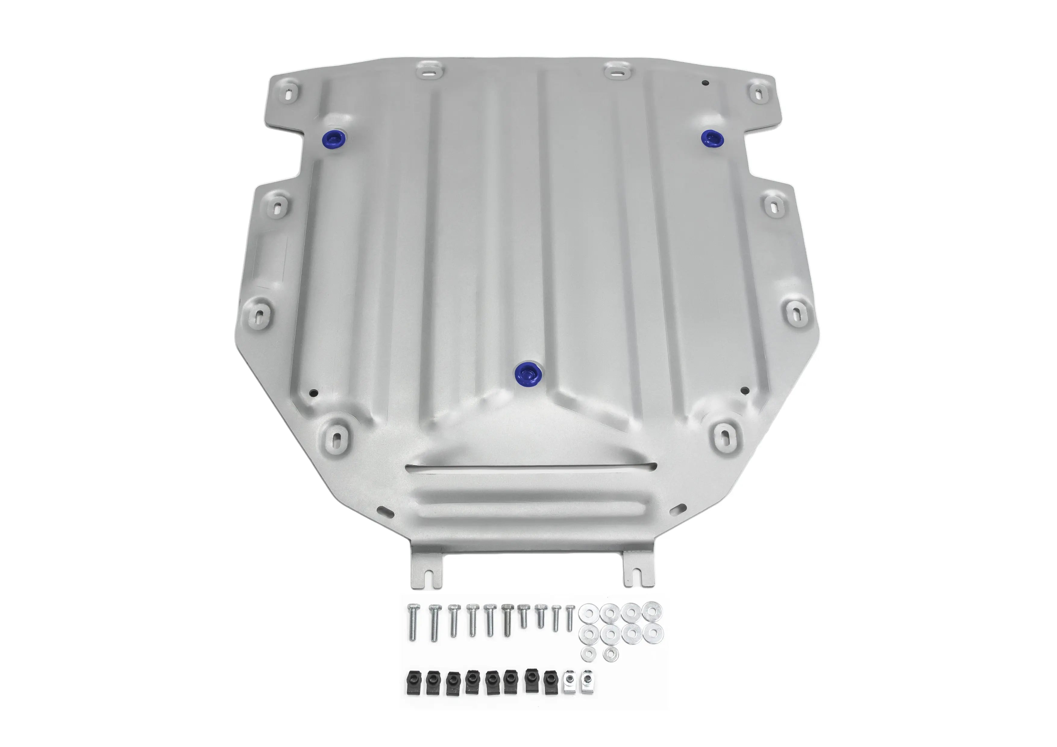 Aluminum Gearbox Bash Plate - Volkswagen Touareg 2018-; 3 L. / Gasoline; 2 L. / Gasoline; 3 L. / Diesel RIVAL