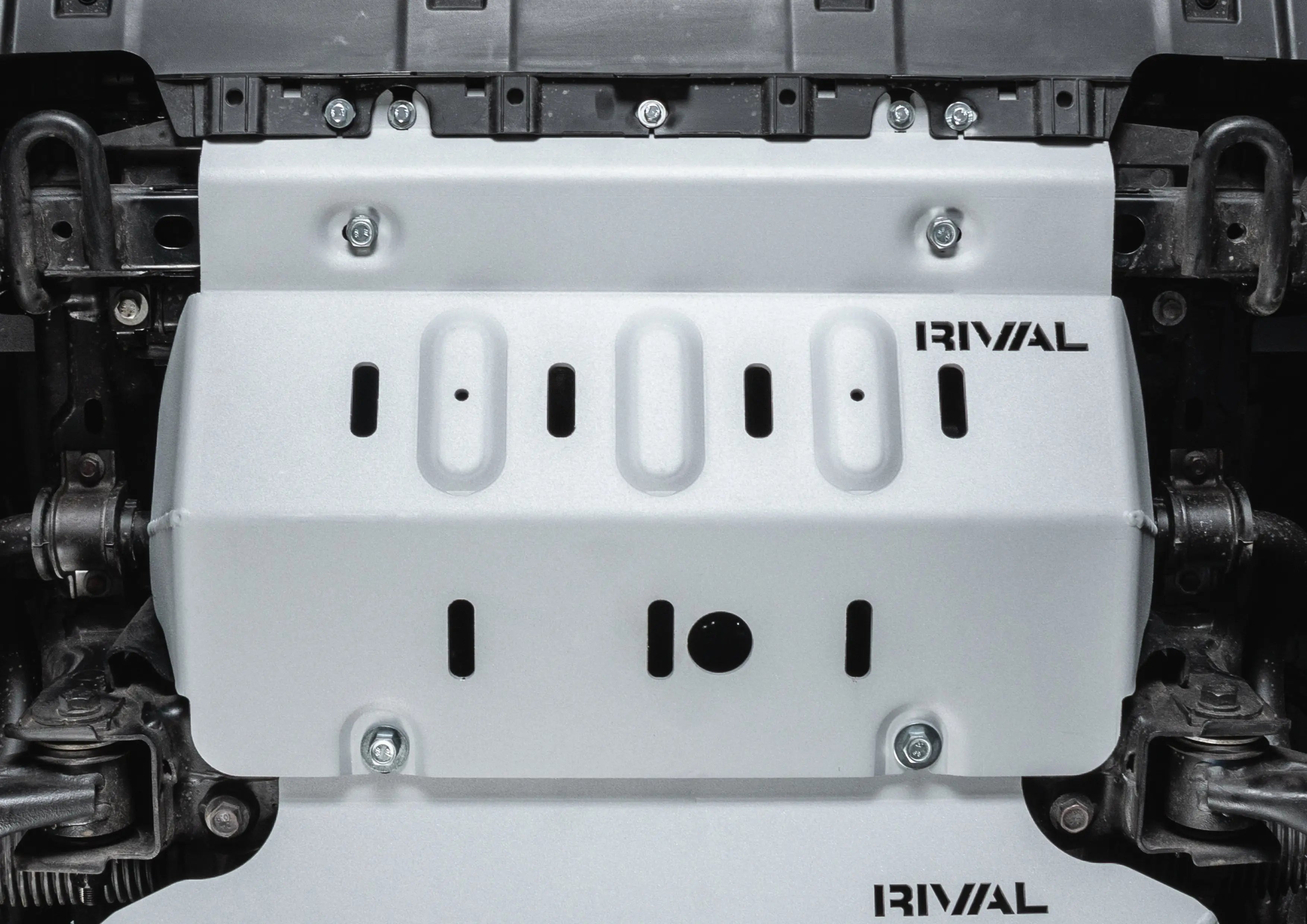 Aluminum Radiator Bash Plate - Tank 300 2.0L At 4Wd (2021-Present) / Tank 500 3.0L At 4Wd (2021-Present), Petrol only RIVAL