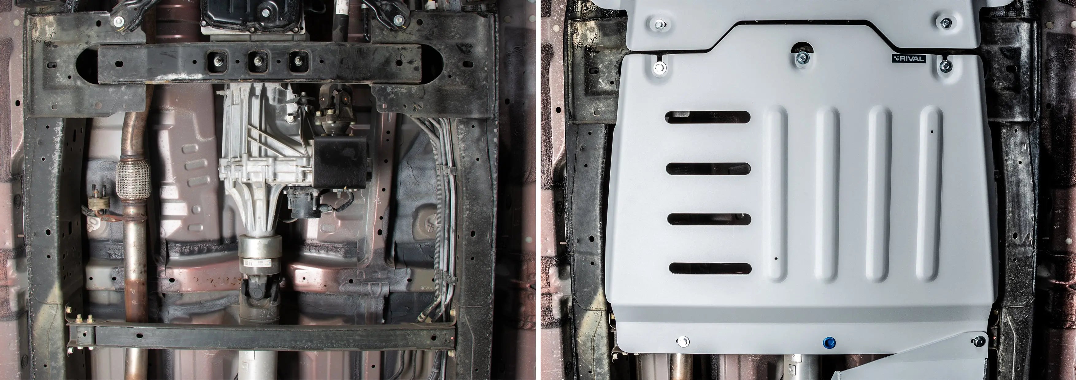 Aluminum Transfer Case Bash Plate - Isuzu D-Max 2021-On / Mazda Bt-50 2021-On RIVAL 4x4 Australia