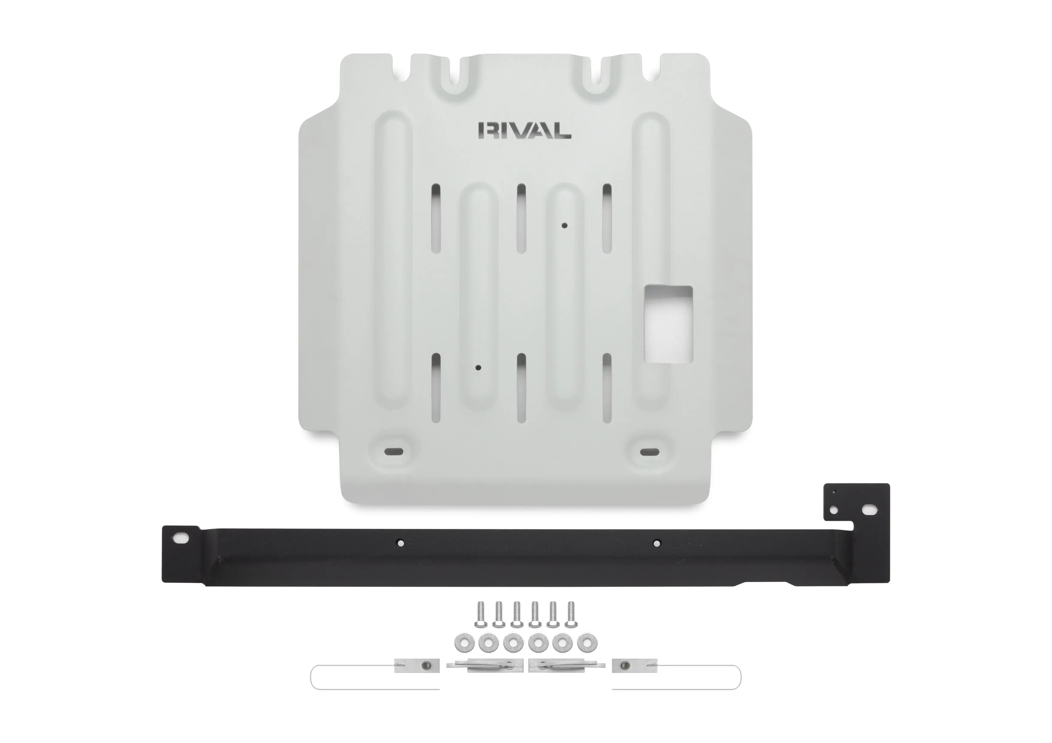 Aluminum Transfer Case Underbody Armor for DODGE RAM/TRX V-5.7, V-5.7 Hybrid, V-6.2; 2018- RIVAL