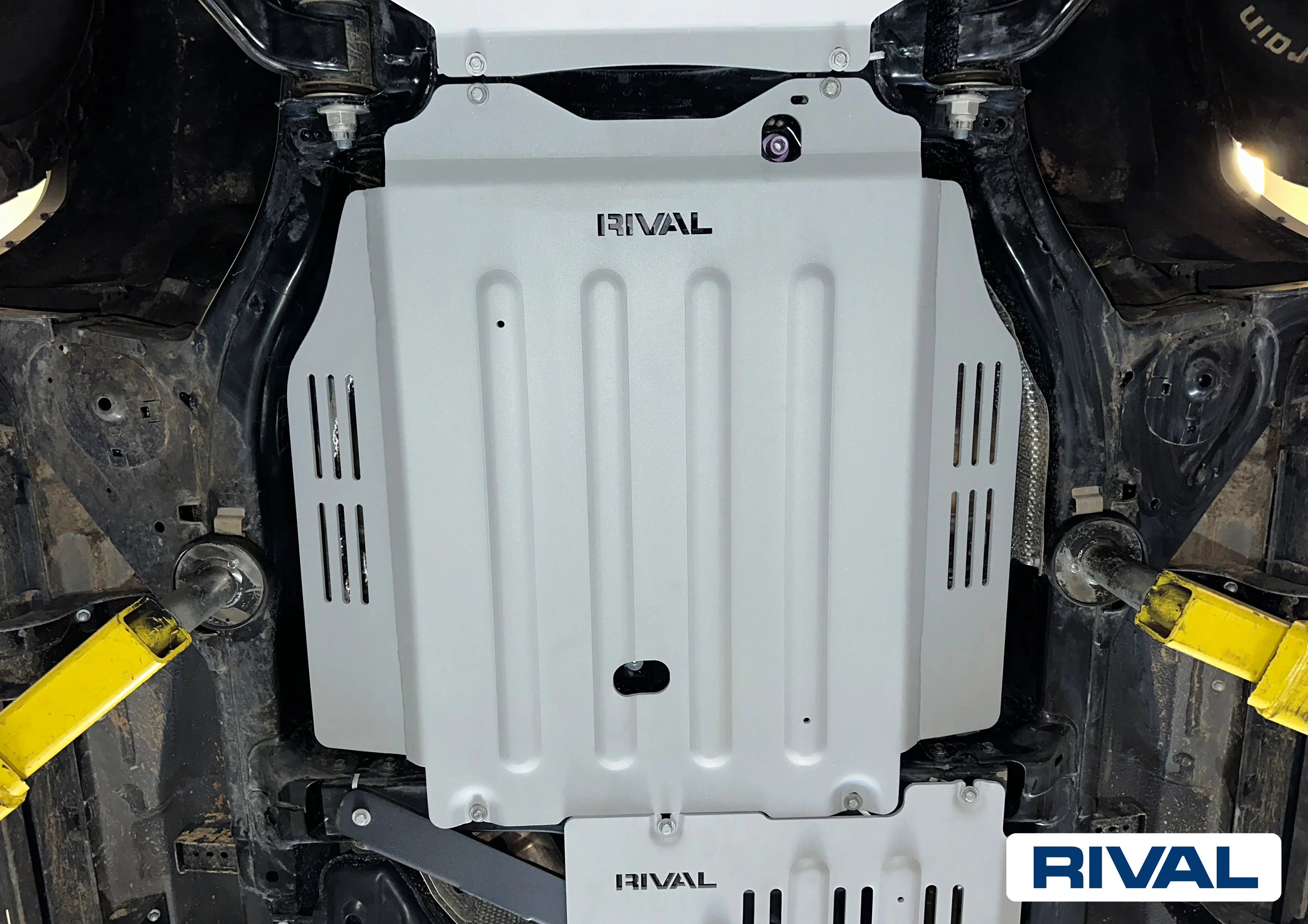 Aluminum Transmission Bash Plate - Toyota Tundra 3.4 Hybrid; RIVAL 4x4 Australia