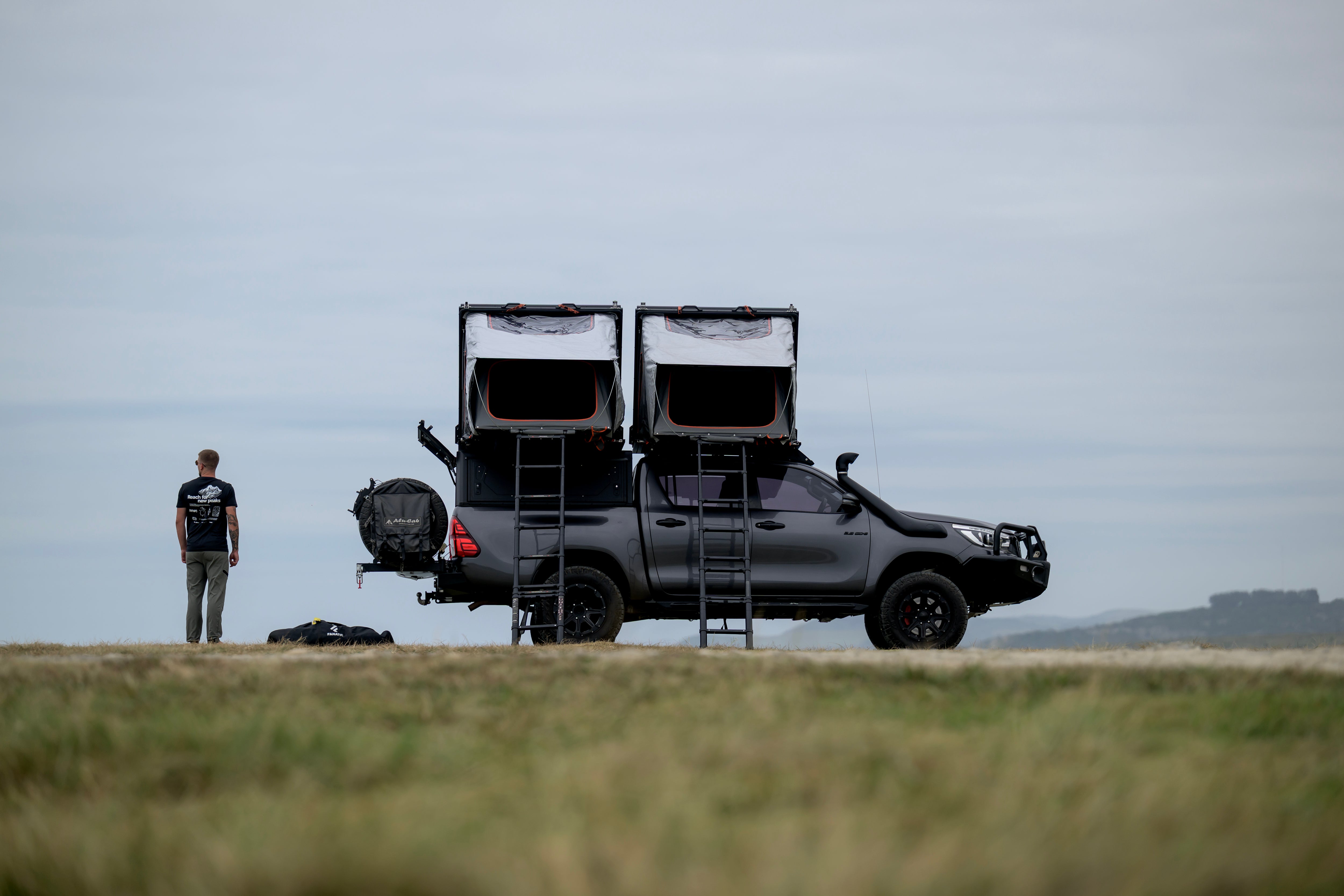 Alu-Cab RT-2S Compact Rooftop Tent — genuine product, Rival 4x4 Australia