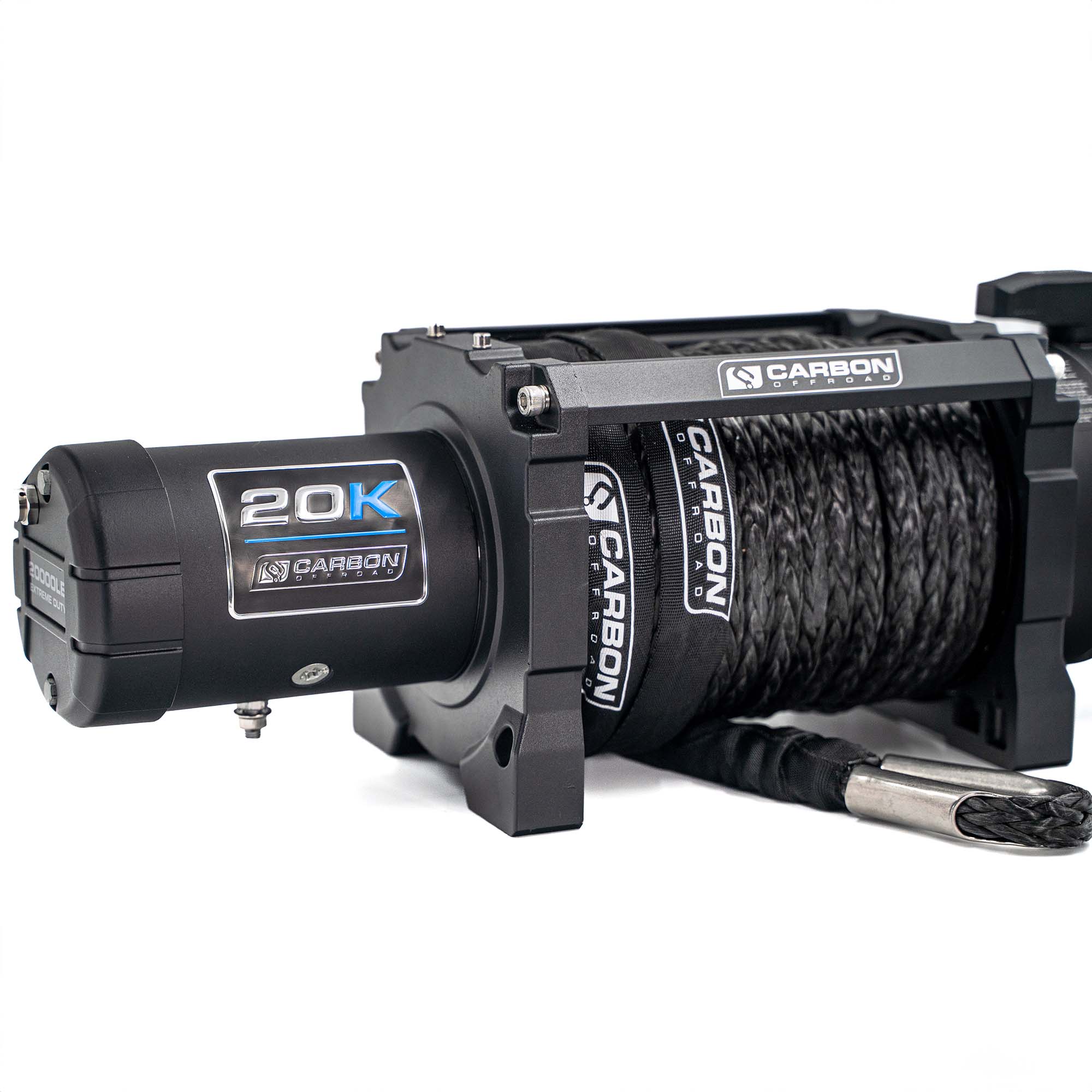 Carbon Offroad Extreme Duty Scout Pro 20000lb Truck Winch 24V Winch Only