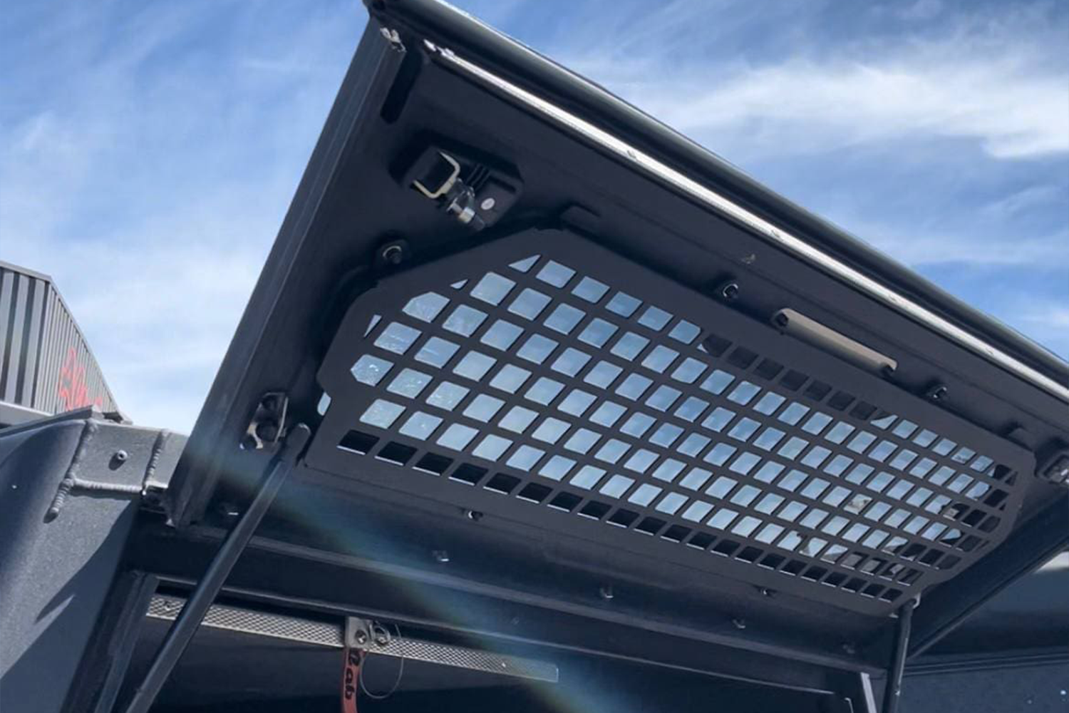 Alu-Cab Security Window Grid for Contour Canopy — genuine product, Rival 4x4 Australia