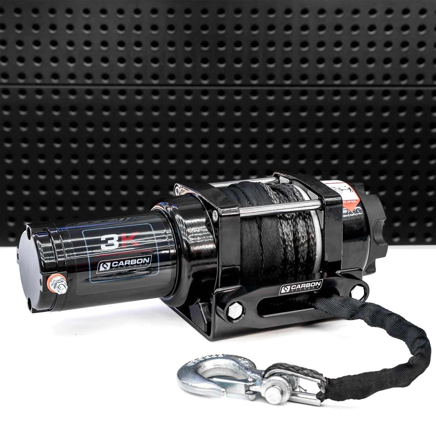 Carbon 3.0k 3000lb ATV - Trailer Winch