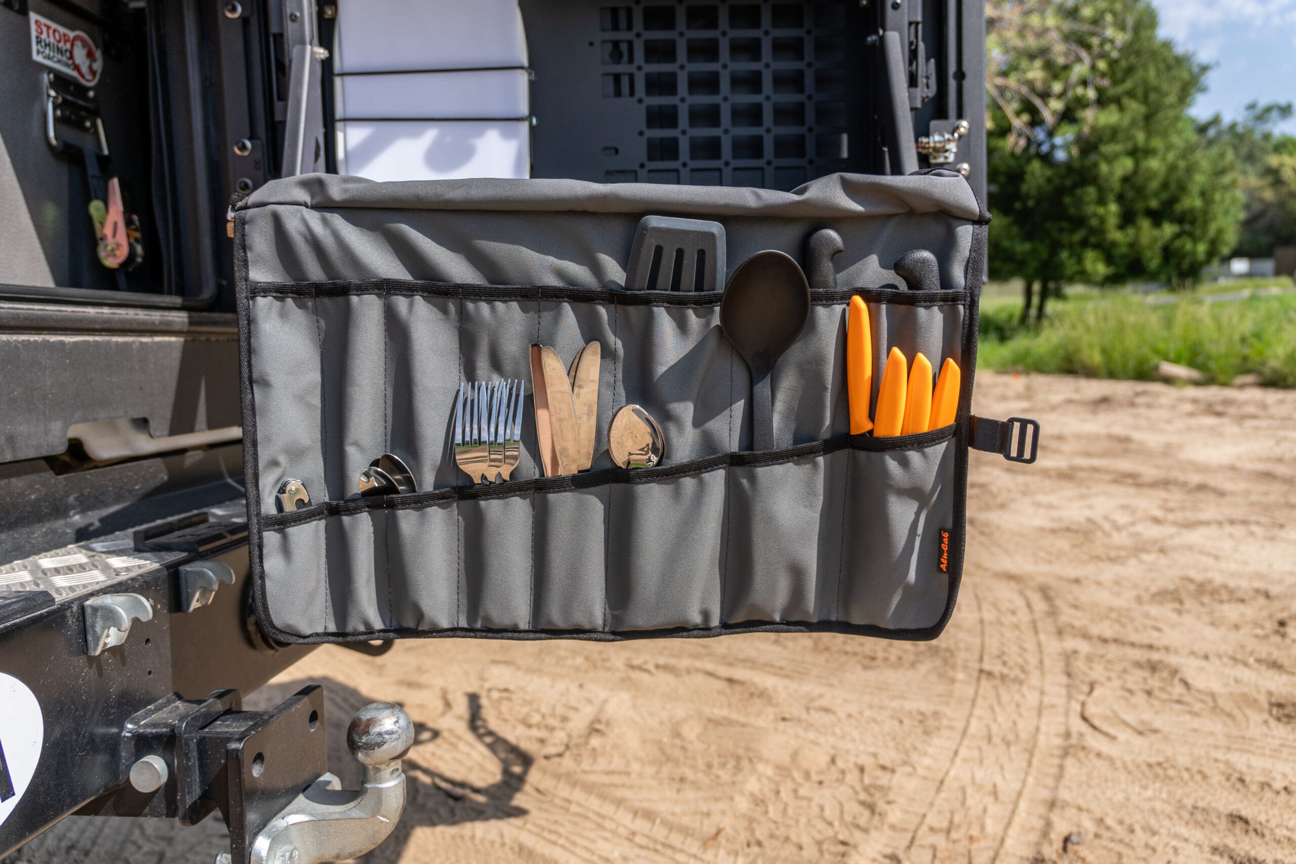 Alu-Cab Deluxe Cutlery Roll — genuine product, Rival 4x4 Australia