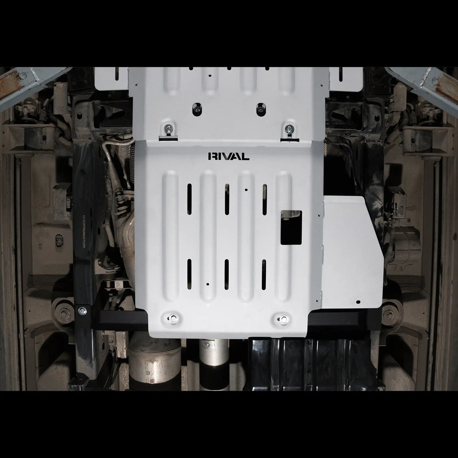 Dodge RAM / TRX (2018-Present) 4x4 Transfer Case Bash Plate (V-3.0D)– Aluminium RIVAL