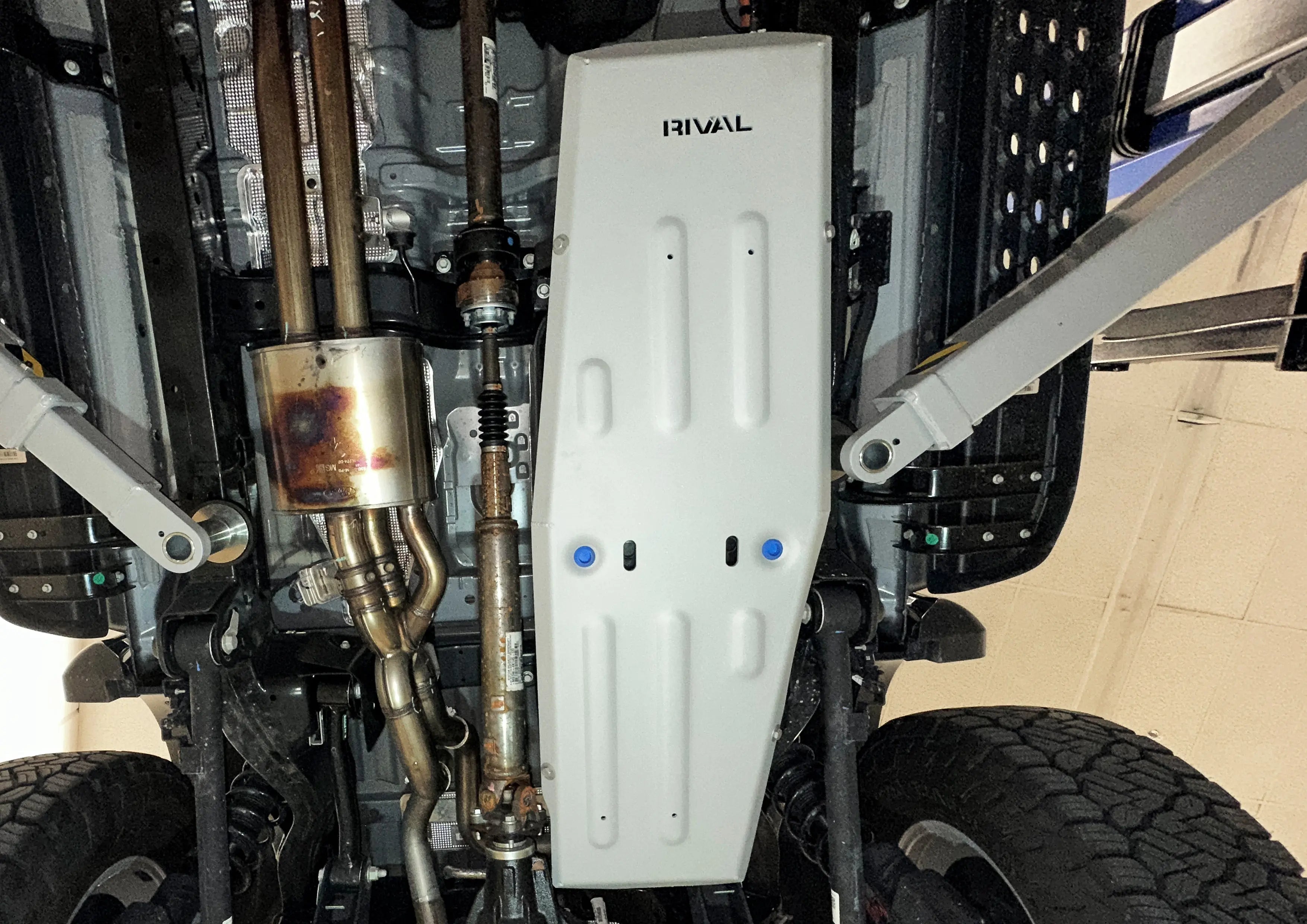 Ford Everest / Ford Ranger Raptor Next Gen 4x4 Fuel Tank Bash Plate – Aluminium RIVAL 4x4 Australia