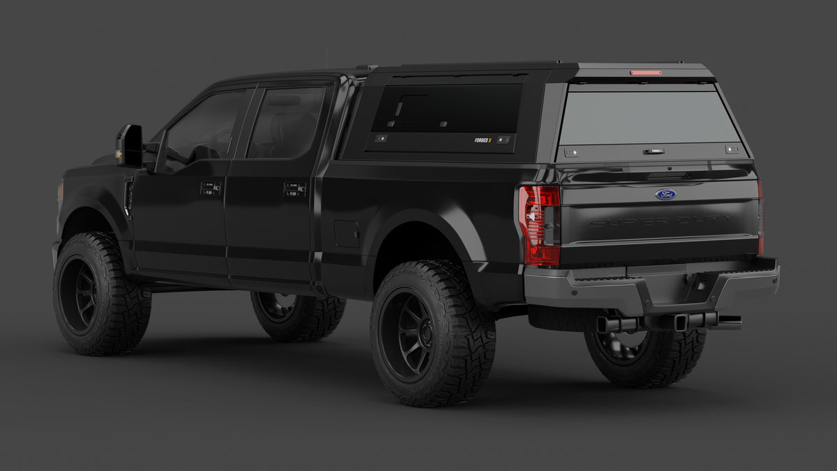 ForgedX Aluminium Ute Canopy - to suit Ford F-250 Super Duty 2017-on (6.75 ft Box) - RIVAL 4x4 Australia