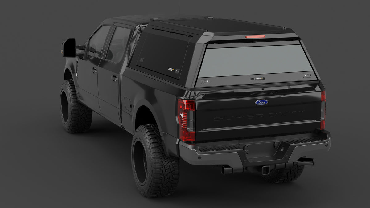 ForgedX Aluminium Ute Canopy - to suit Ford F-250 Super Duty 2017-on (6.75 ft Box) - RIVAL 4x4 Australia