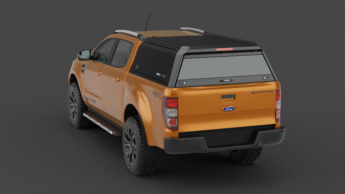 ForgedX Aluminium Ute Canopy - to suit Ford Ranger PX, PX2 & PX3 2012-2022 - RIVAL 4x4 Australia