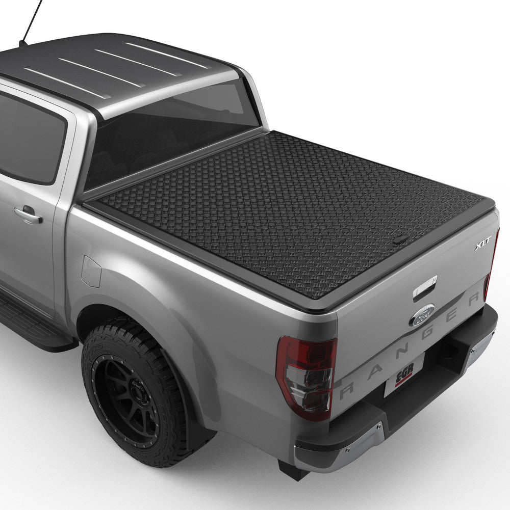 EGR Slimline Weathershields — Ford PX Ranger PX 2011-2021 - (4pc, Dark Smoke)