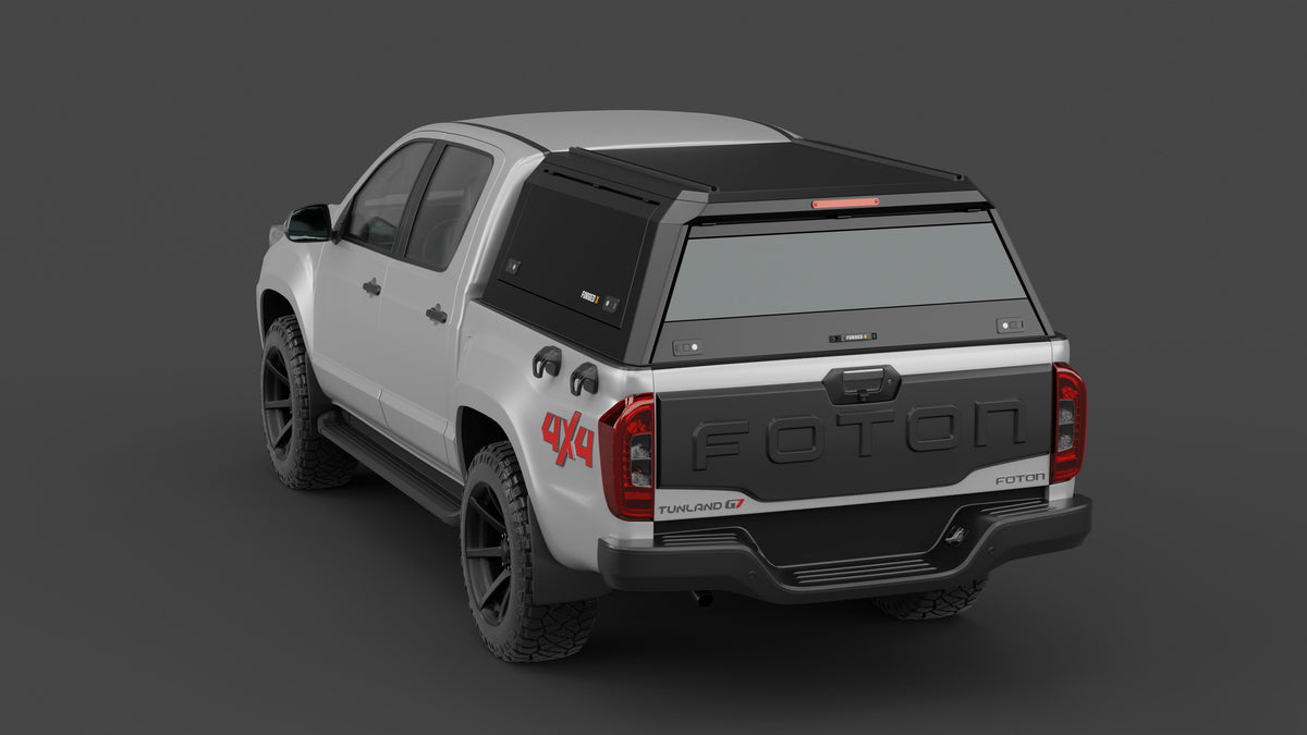 ForgedX Aluminium Ute Canopy - to suit Foton Tunland G7 2025-on - RIVAL 4x4 Australia