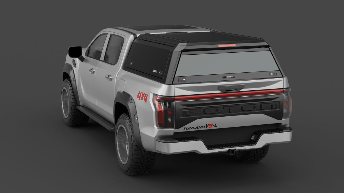 ForgedX Aluminium Ute Canopy - to suit Foton Tunland G9 2025-on - RIVAL 4x4 Australia