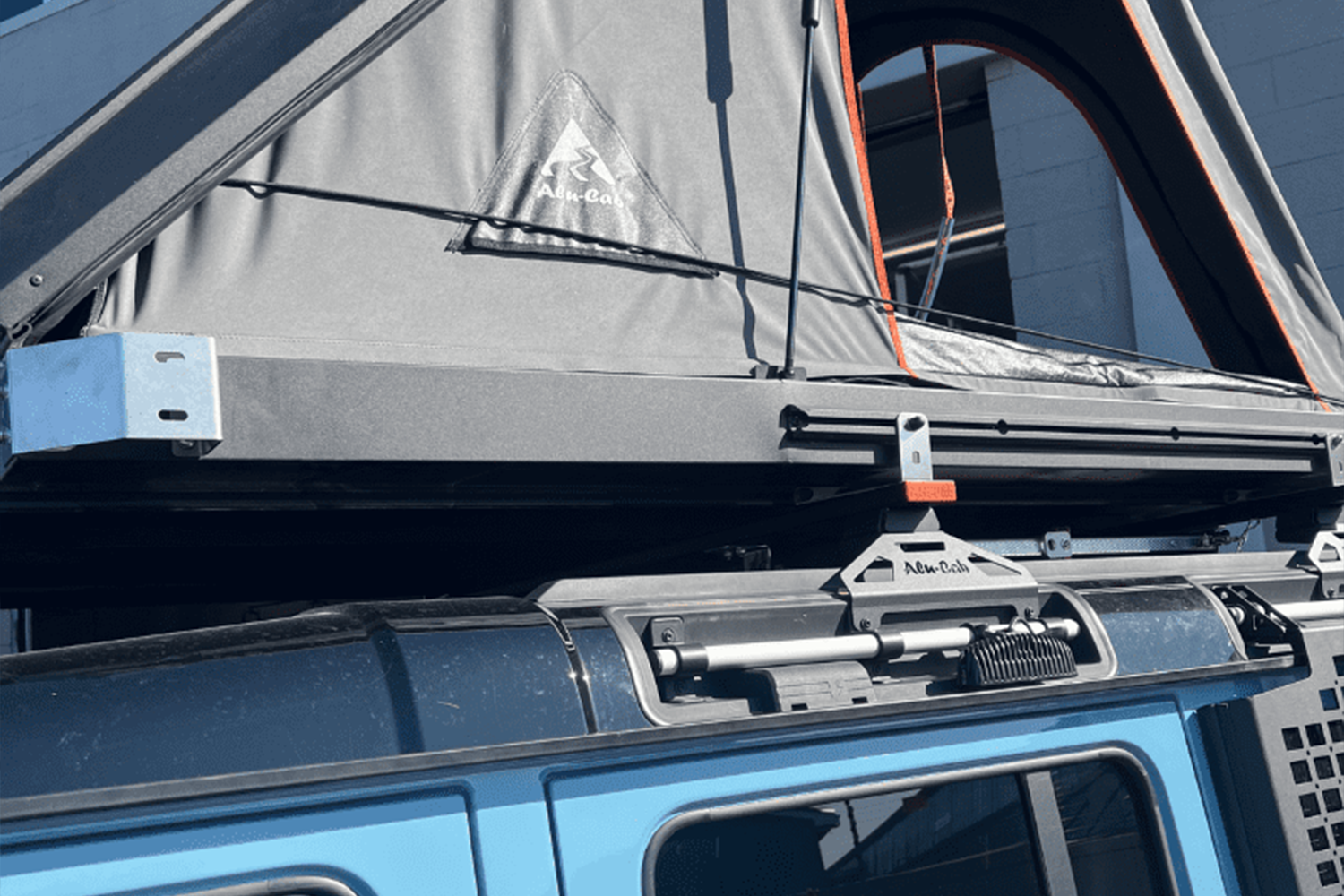 Alu-Cab INEOS Grenadier Load Bar Risers fitted to INEOS Grenadier — Rival 4x4 Australia