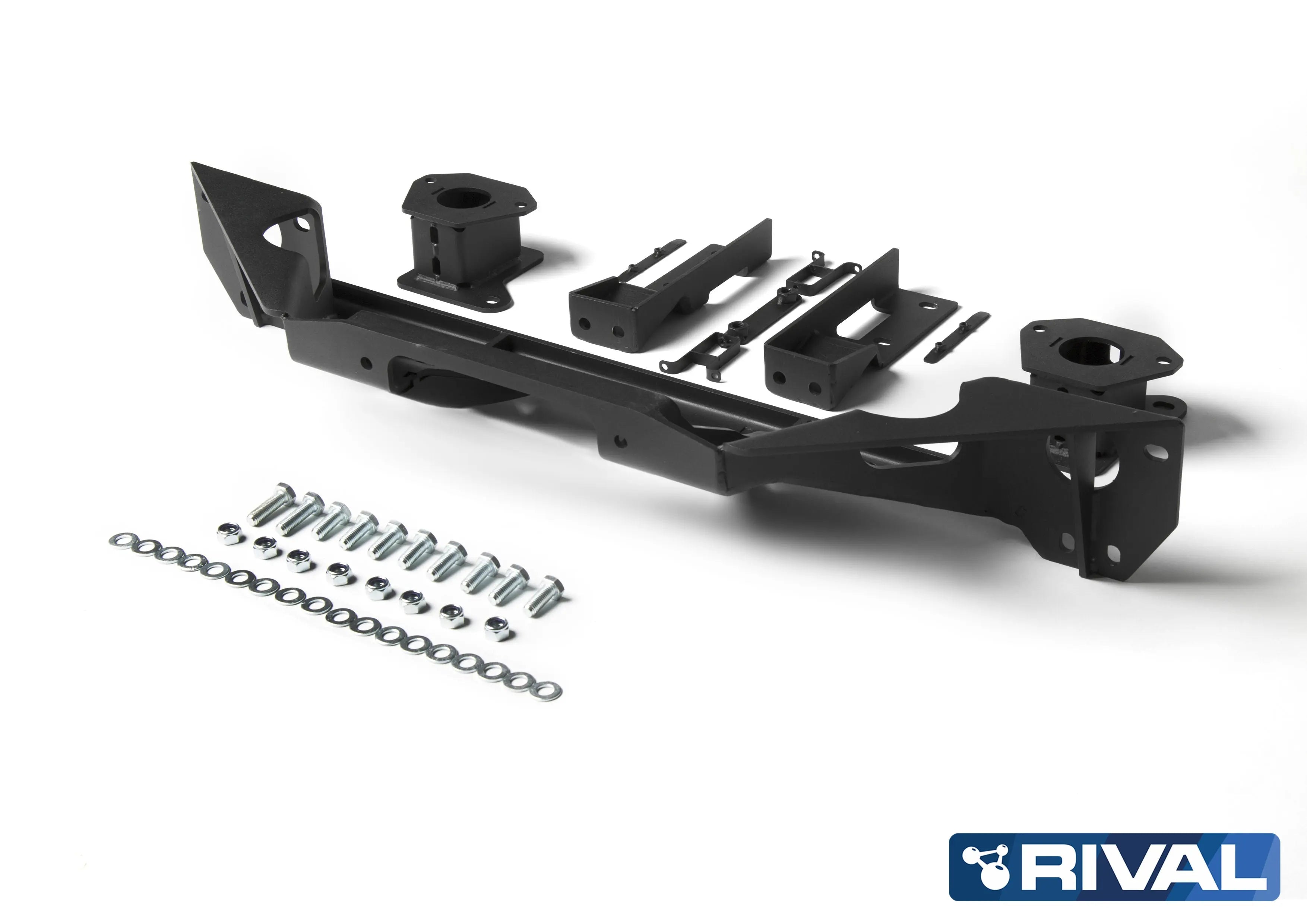 Hidden Winch Mount for Nissan Navara (2015-2021) + Fitting Kit RIVAL