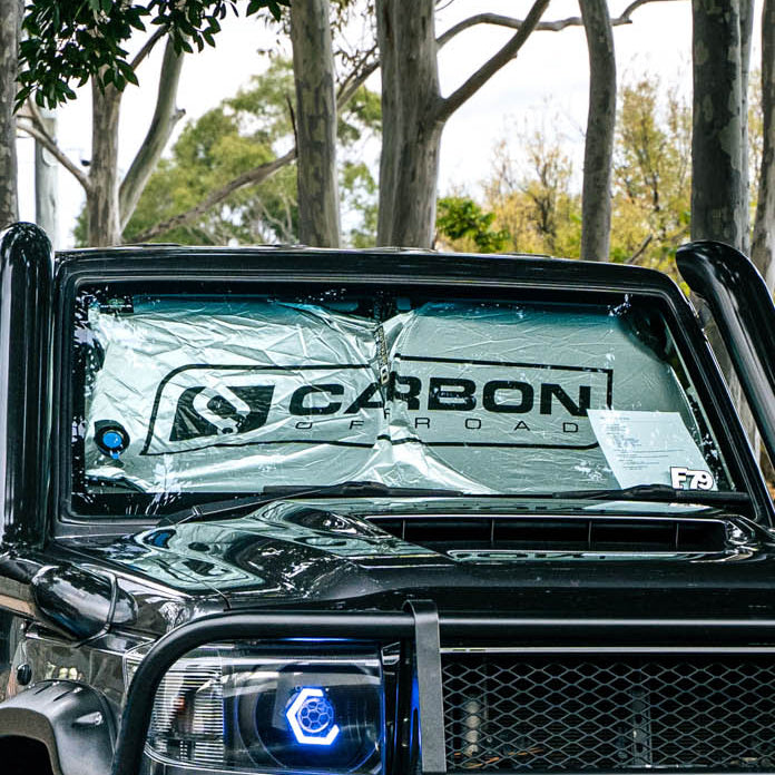 Carbon Essential Car Sunshade - CM - SUNSHADE 3 Carbon Offroad