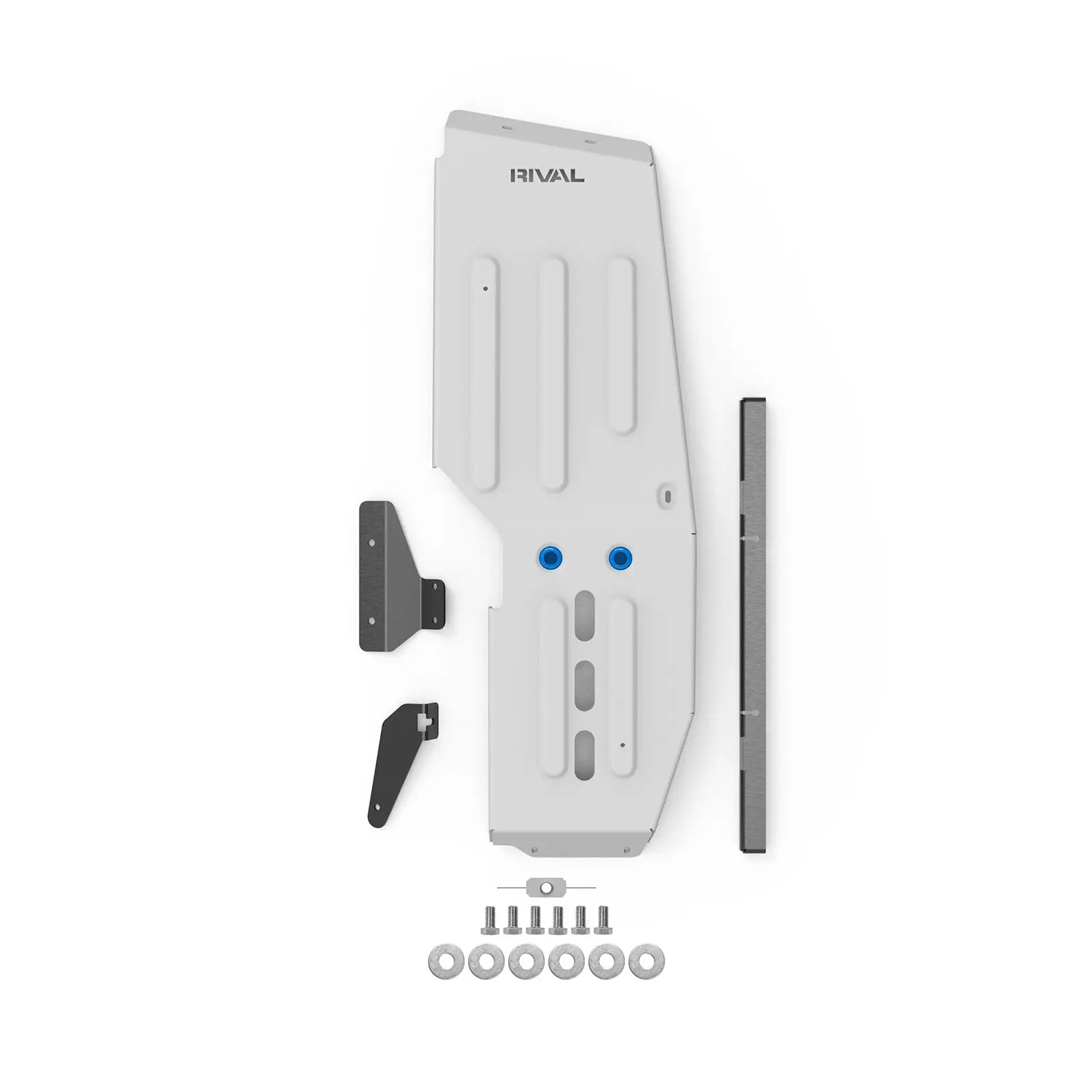 Ineos Grenadier V-3.0, 3.0D, AT, 4WD (2023–Present) 4x4 Fuel Tank Bash Plate – Aluminium + Fitting Kit RIVAL