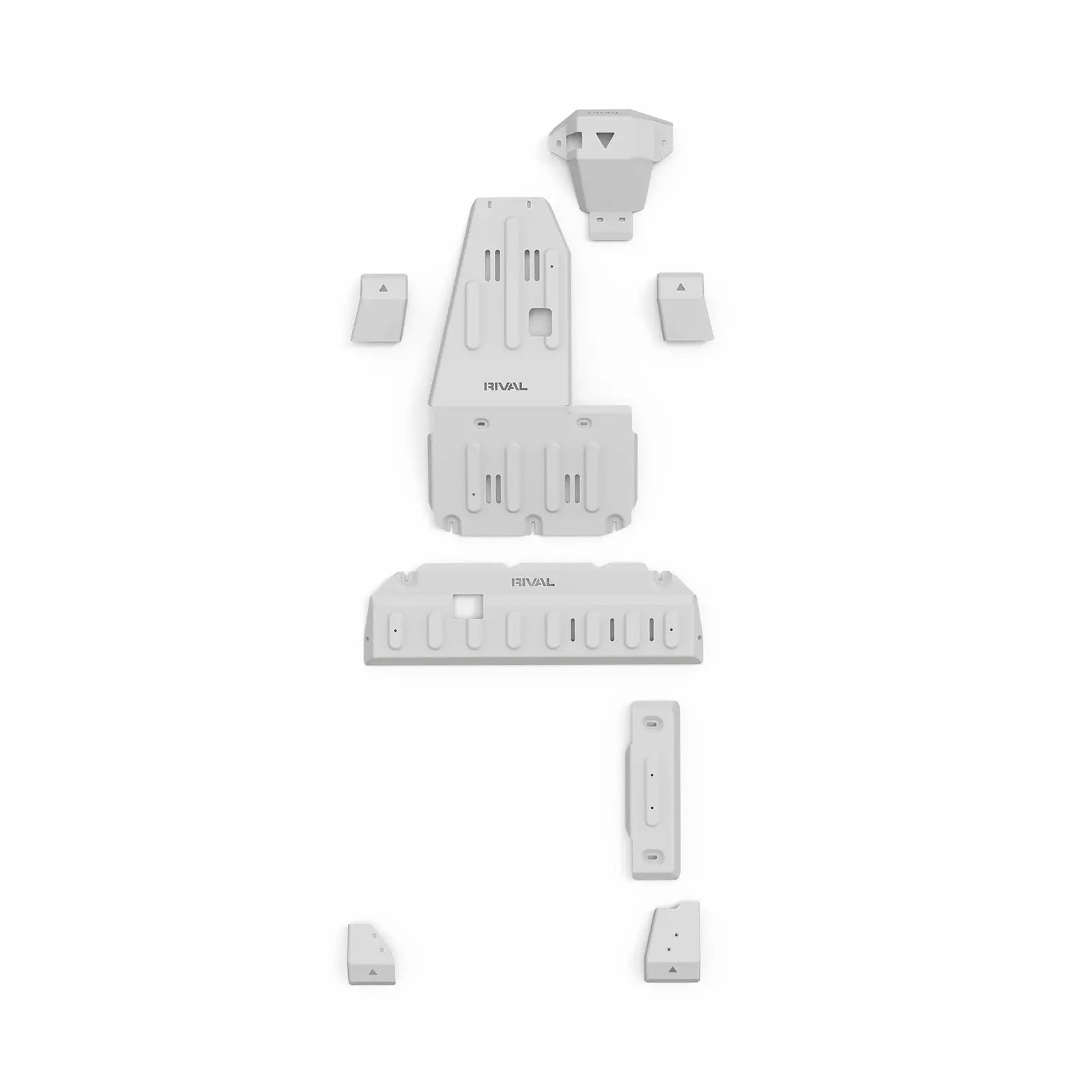 Ineos Grenadier (2023–Present) 4x4 Bash Plate Set – Engine, Transfer Case & Radius Arm RIVAL
