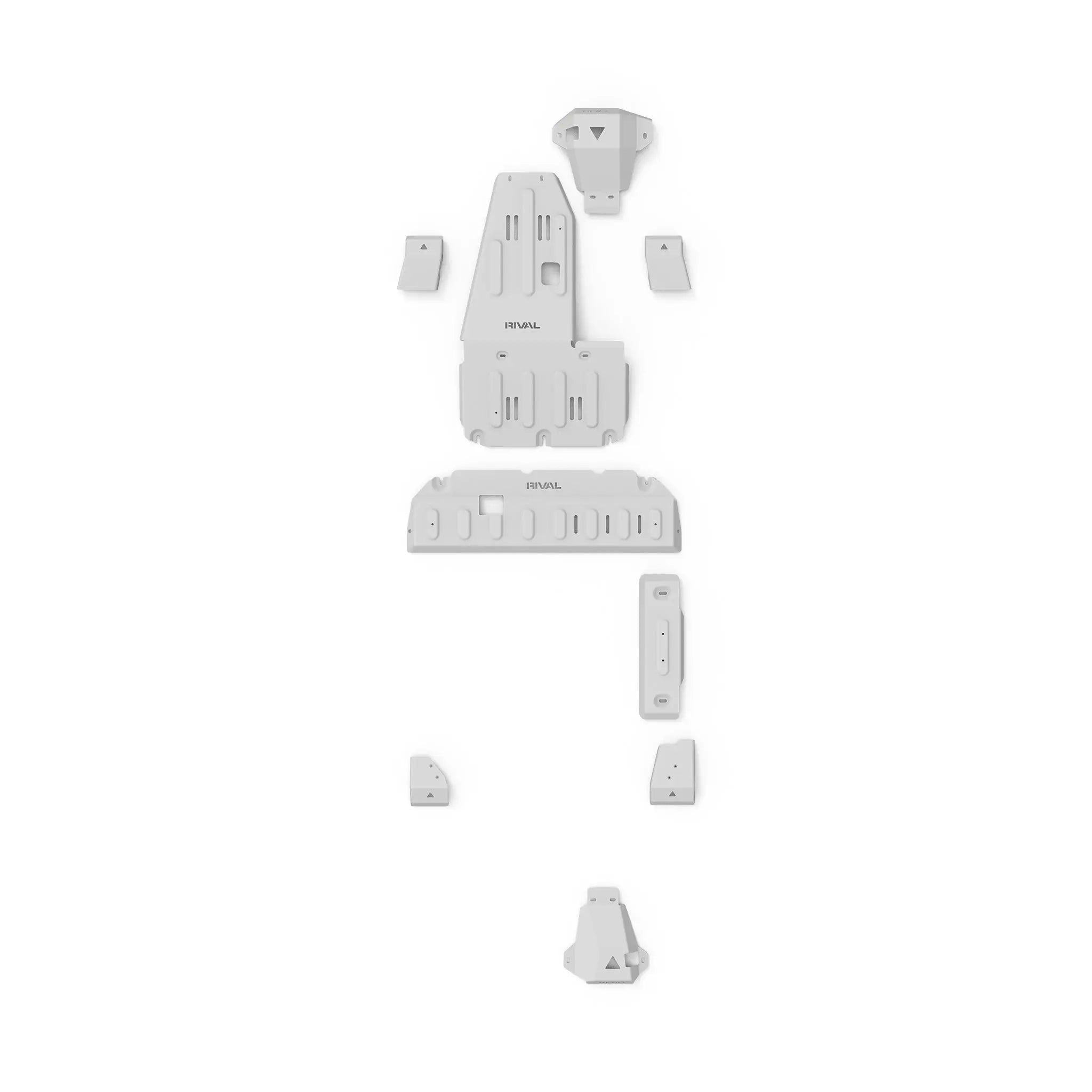 Ineos Grenadier (2023–Present) 4x4 Bash Plate Set – Engine, Transfer Case, Radius Arm, Front Differential & Rear Differential RIVAL