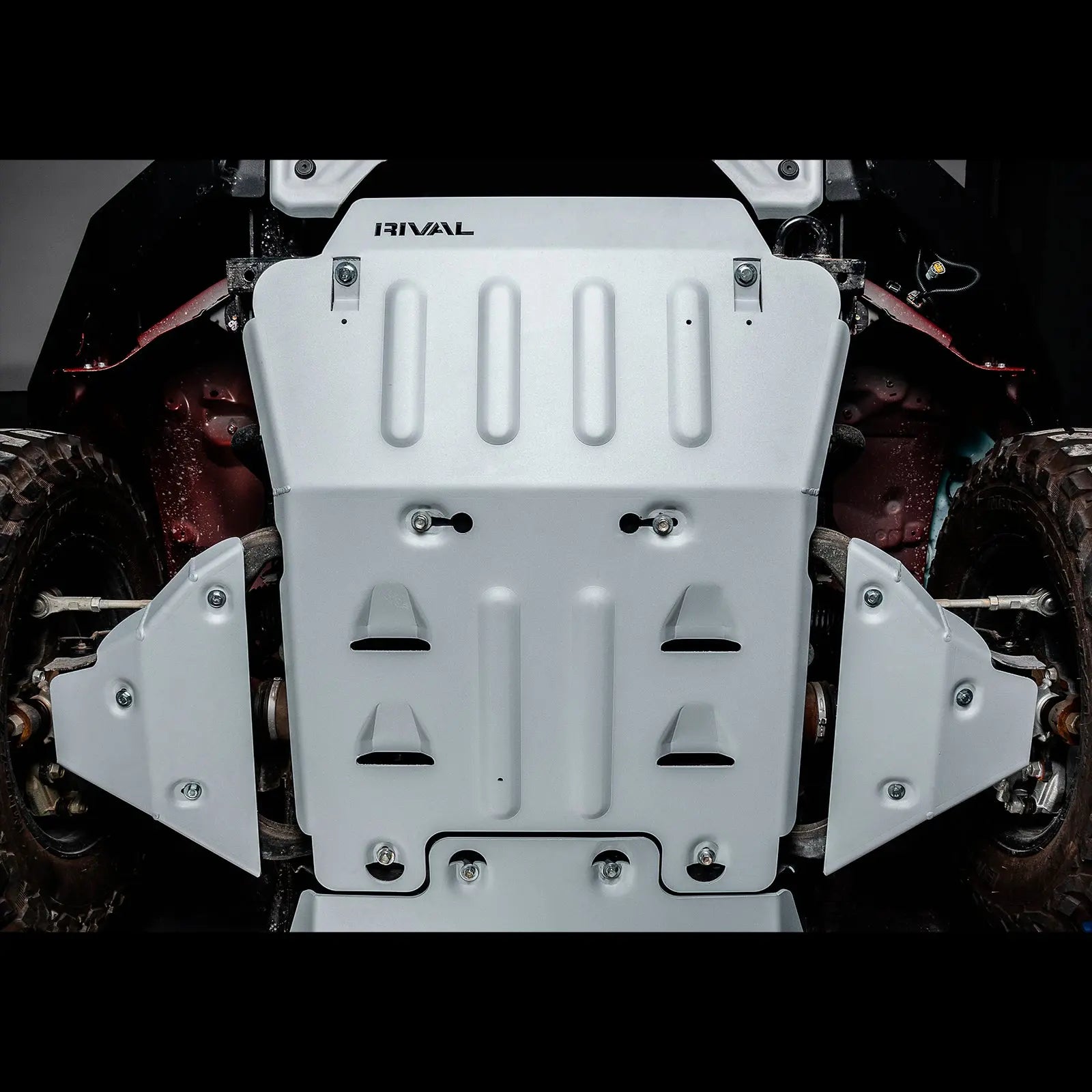 Isuzu D-Max / Mazda BT-50 (2021–Present) 4x4 Engine Bash Plate – Aluminium RIVAL 4x4 Australia