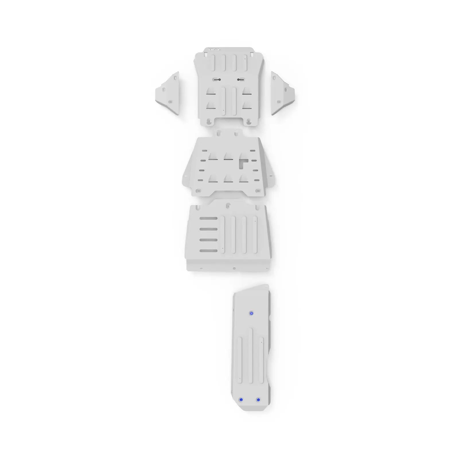 Isuzu D-Max / Mazda BT-50 (2021–Present) Bash Plate Set – Engine, Transmission, Transfer Case & Fuel Tank RIVAL