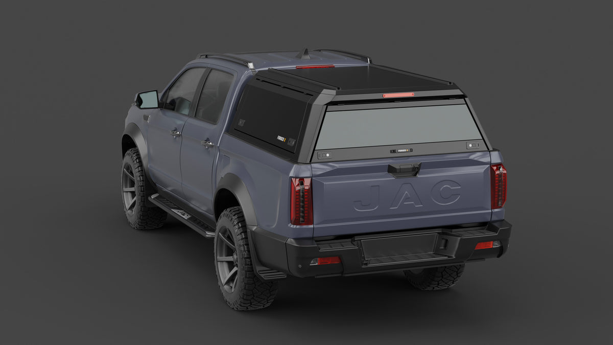 ForgedX Aluminium Ute Canopy - to suit JAC T9 2024-on - RIVAL 4x4 Australia