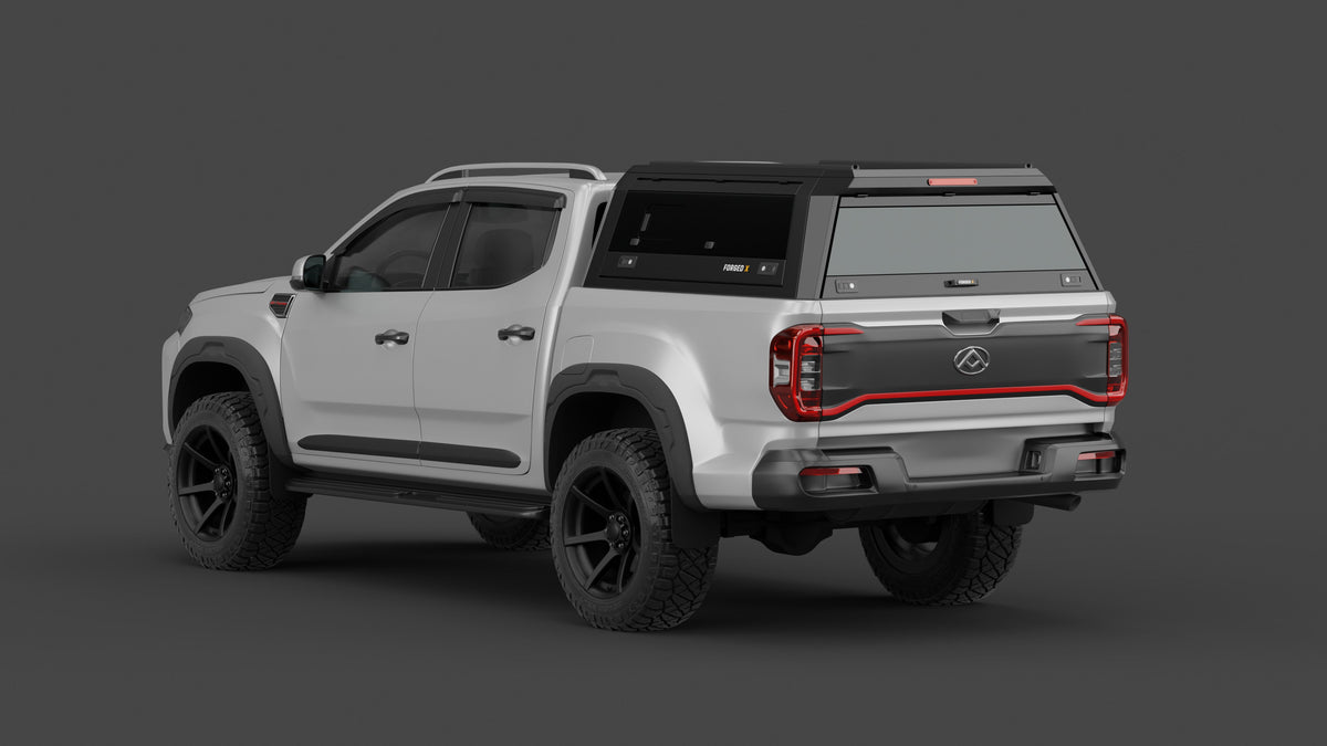 LDV T60 / T60 MAX aluminium ute canopy – with sliding dog windows