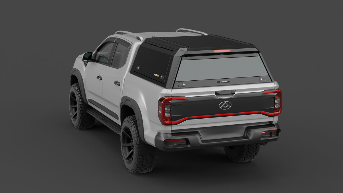 ForgedX Aluminium Ute Canopy - to suit LDV T60/T60 MAX - RIVAL 4x4 Australia