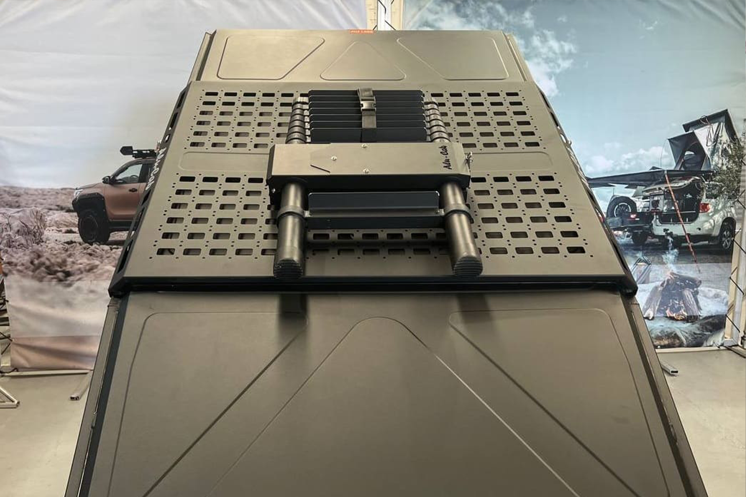Alu-Cab Ladder Storage Bracket — genuine product, Rival 4x4 Australia