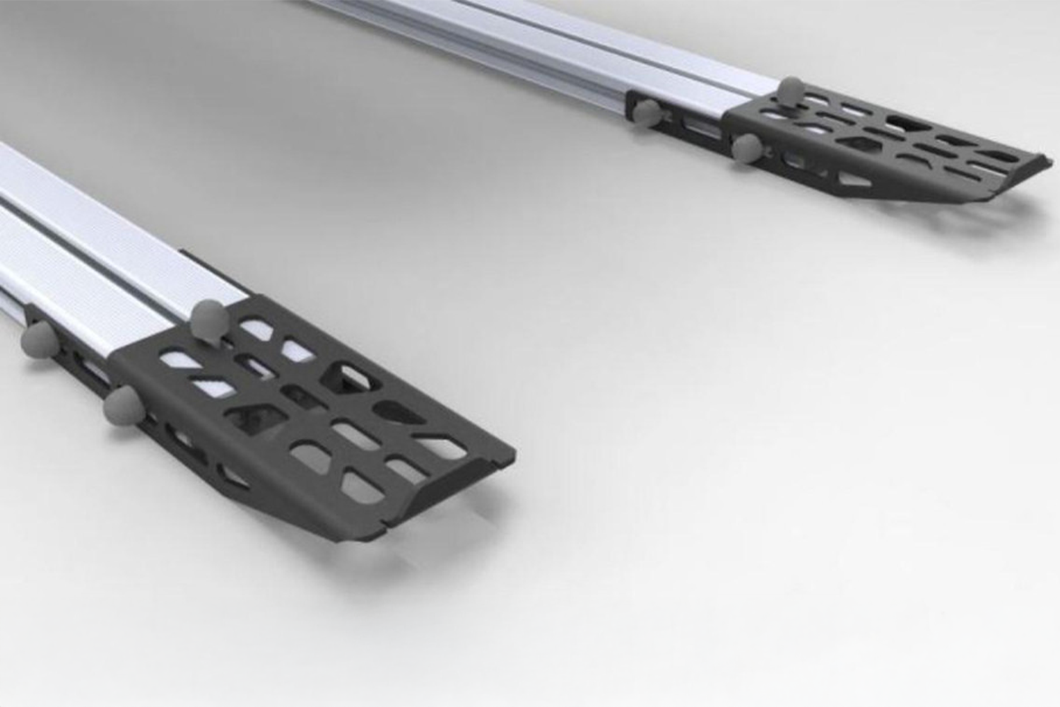 Alu-Cab Load Bar Extension Brackets — genuine product, Rival 4x4 Australia