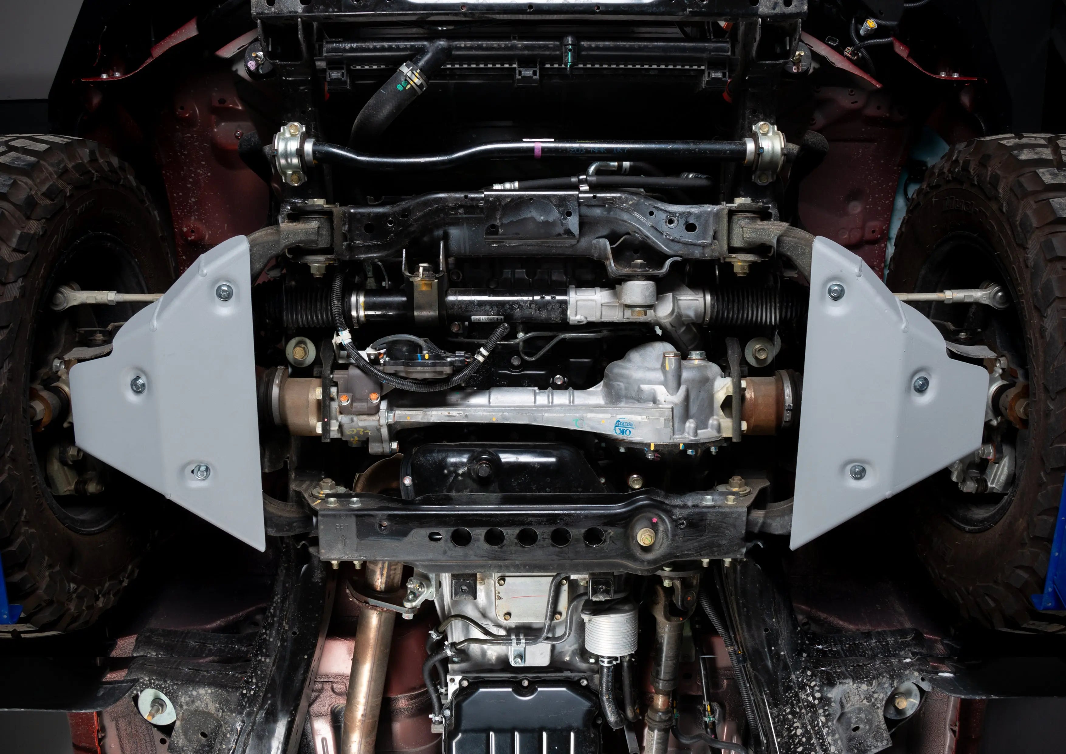 Aluminium Lower Control Underbody Armour Isuzu D-Max 2021-On - RIVAL 4x4 Australia