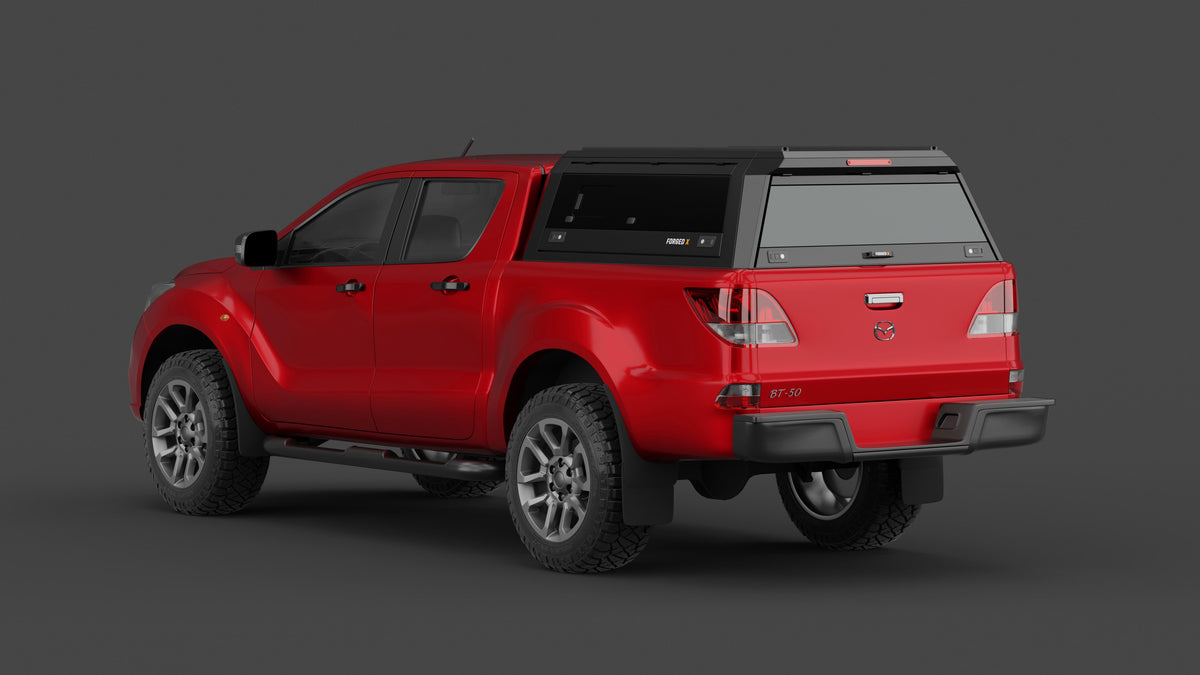 ForgedX Aluminium Ute Canopy - to suit Mazda BT-50 UP & UR 2012-2021 - RIVAL 4x4 Australia