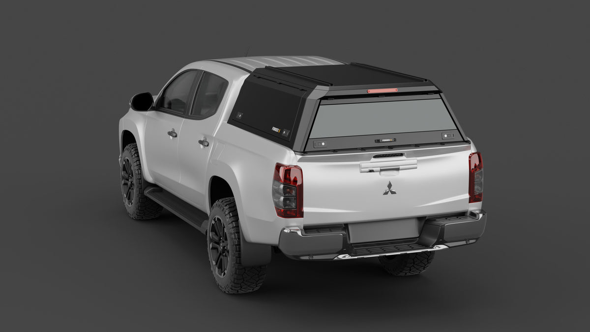 ForgedX Aluminium Ute Canopy - to suit Mitsubishi Triton MR 2019-2023 - RIVAL 4x4 Australia