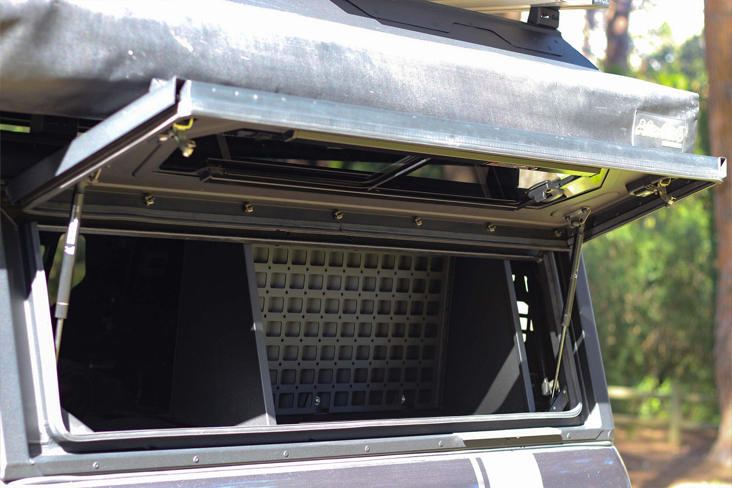 Alu-Cab Molle Plate for Canopy Cupboard — genuine product, Rival 4x4 Australia
