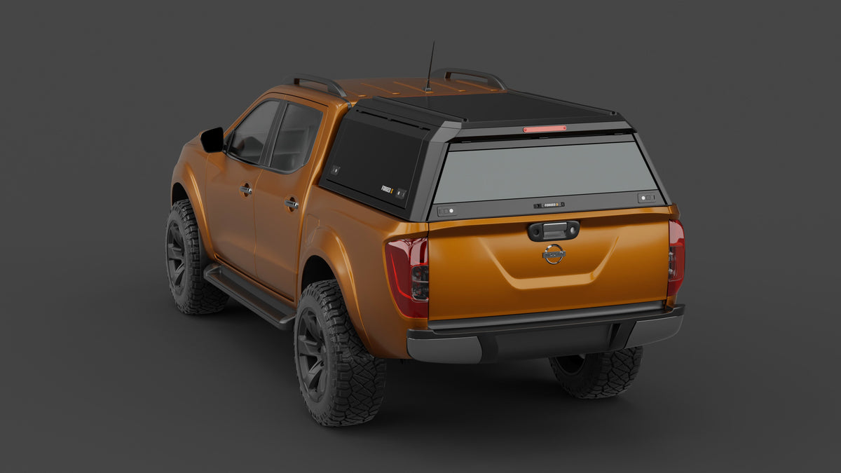 ForgedX Aluminium Ute Canopy - to suit Nissan Navara NP300 D23 2015-2020 - RIVAL 4x4 Australia