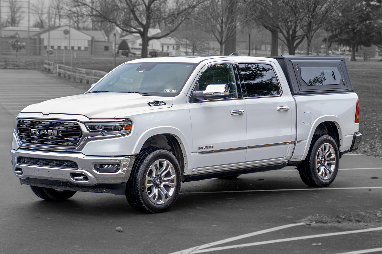 Alu-Cab Contour Canopy for Dodge Ram 1500 4th Gen (2009-2018) & 5th Gen 2019+ fitted to RAM 1500 — Rival 4x4 Australia