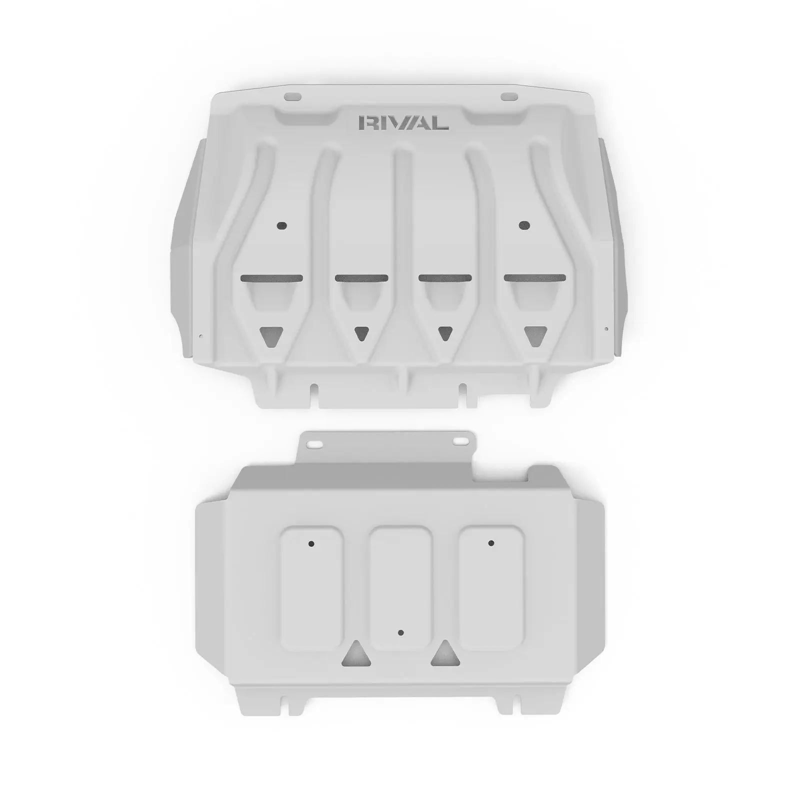 Set of 2 Aluminum Bash Plates Ford Ranger PX1/PX2/PX3 (2012–2022) RIVAL