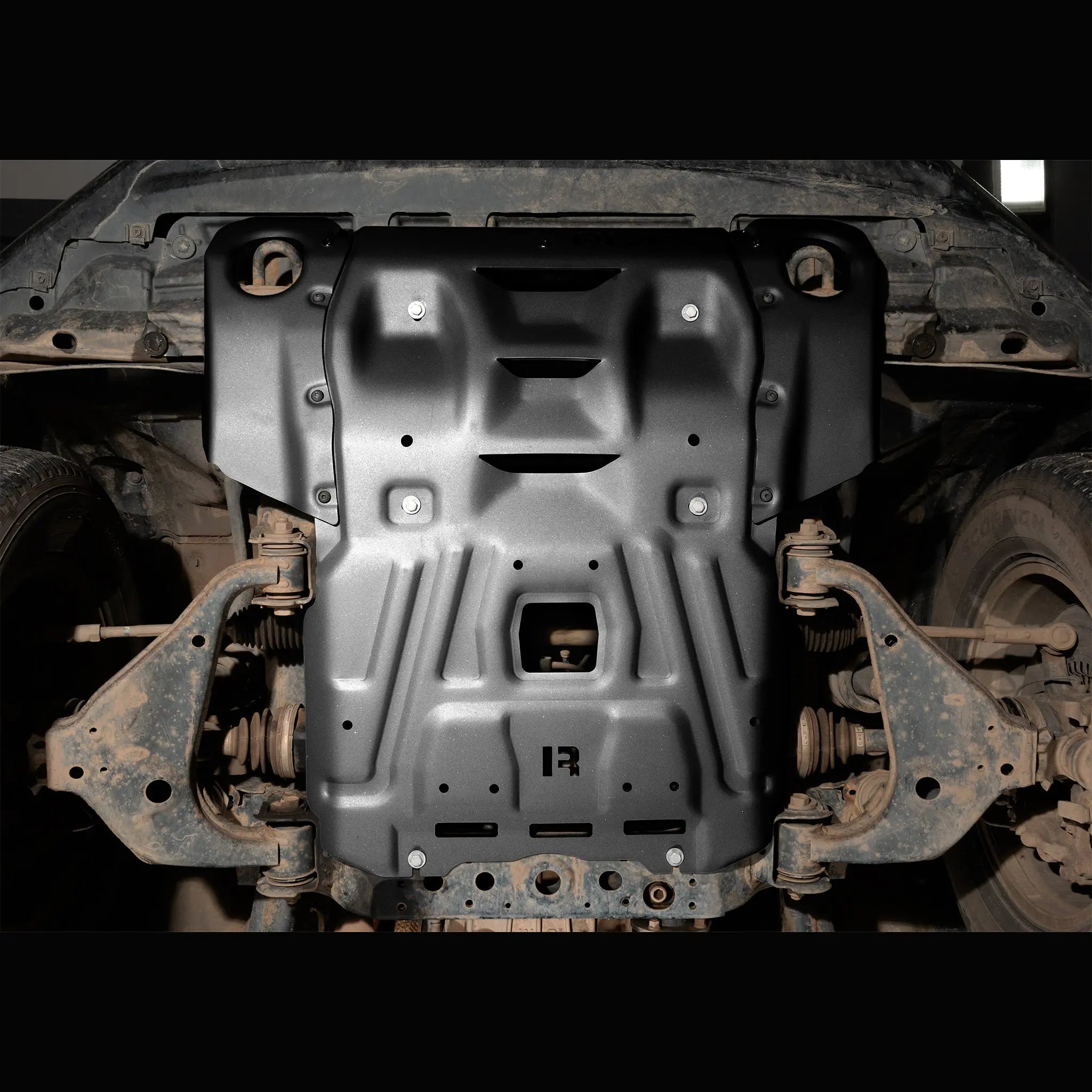 Set of 2 Steel Bash Plates – Toyota Hilux (2015-On) / Toyota Fortuner (2015-On) – Radiator/Engine & Transmission RIVAL 4x4 Australia