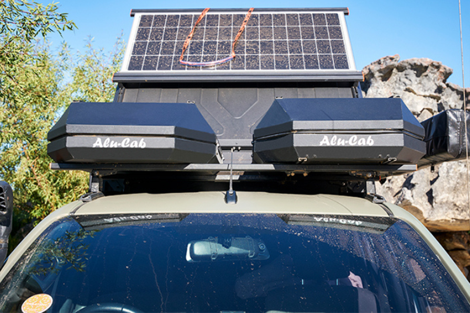 Alu-Cab Slimline Roof Box — genuine product, Rival 4x4 Australia
