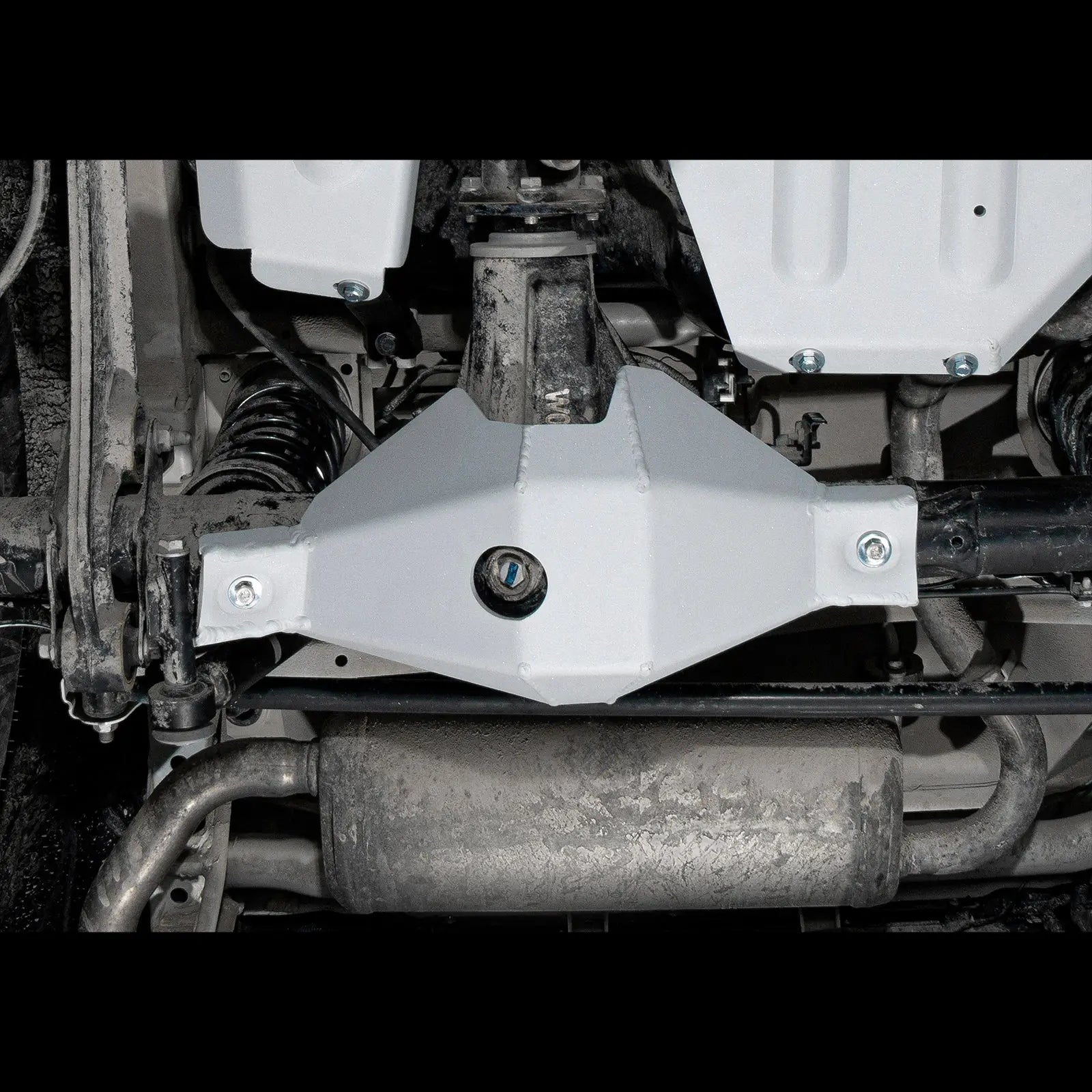 Suzuki Jimny (2018-Present) 4x4 Rear Diff Bash Plate - Aluminium RIVAL