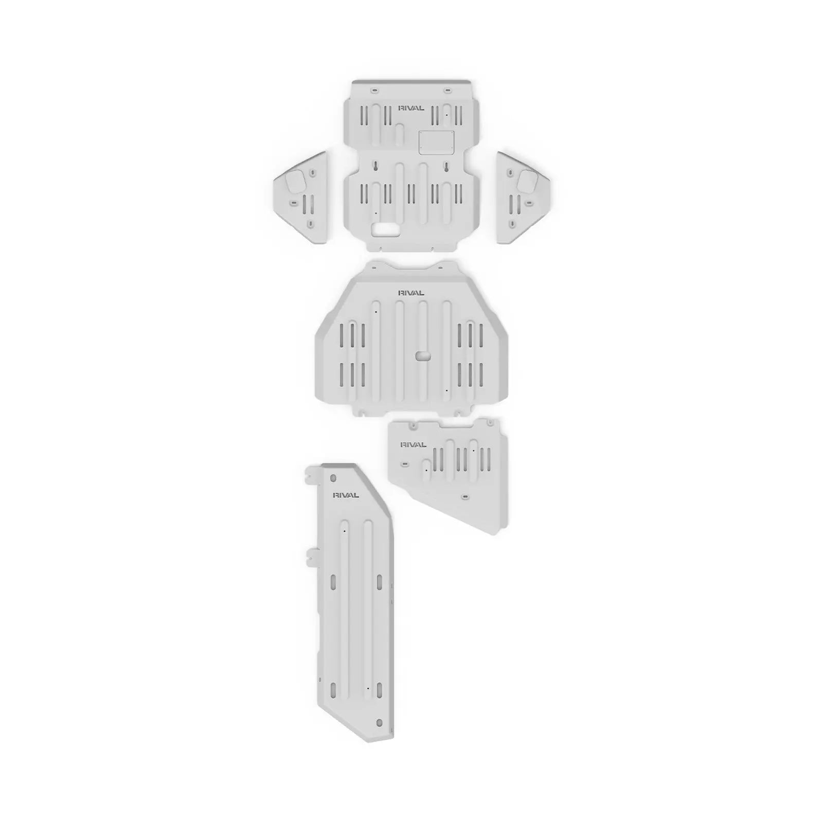 Toyota Land Cruiser 250 (2024-Present) 4x4 Bash Plate Set - Engine, Transmission, Transfer Case, Fuel Tank & Arms RIVAL