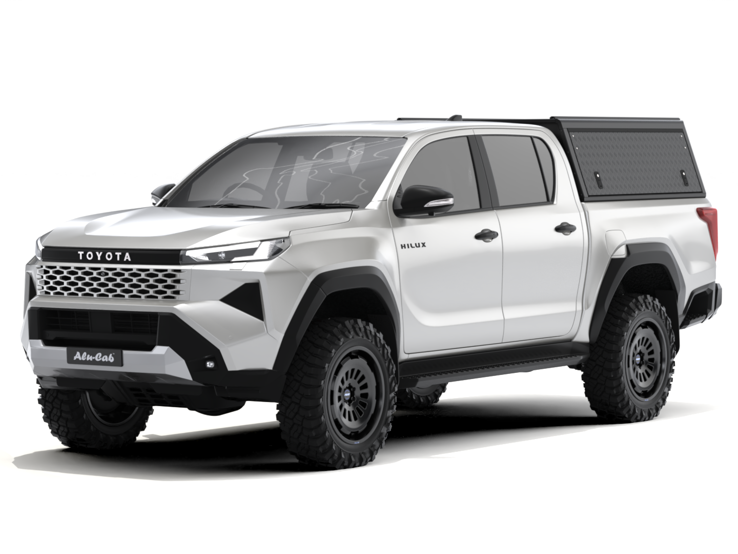 Alu-Cab Explorer Canopy for Toyota Hilux N90 2026+ fitted to Toyota Hilux N90 — Rival 4x4 Australia