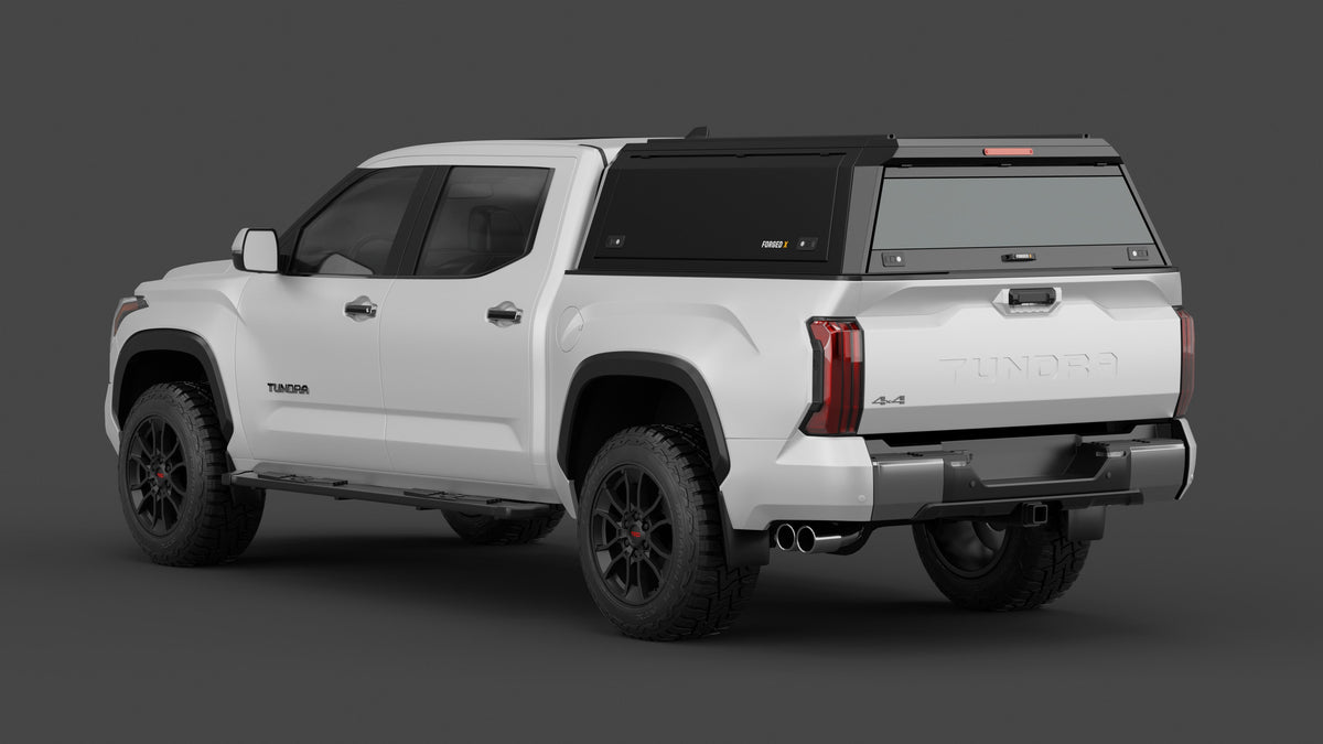 Toyota Tundra 5.5ft aluminium ute canopy – solid sides