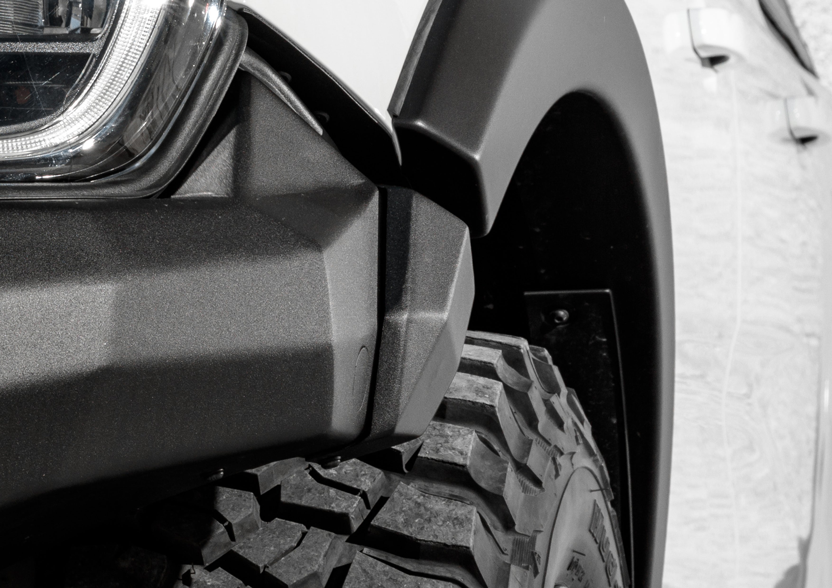 30mm Front bumper fender flare kit for Ford Ranger/Everest (2022-) 2D.1819.1 + fitting kit - RIVAL 4x4 Australia