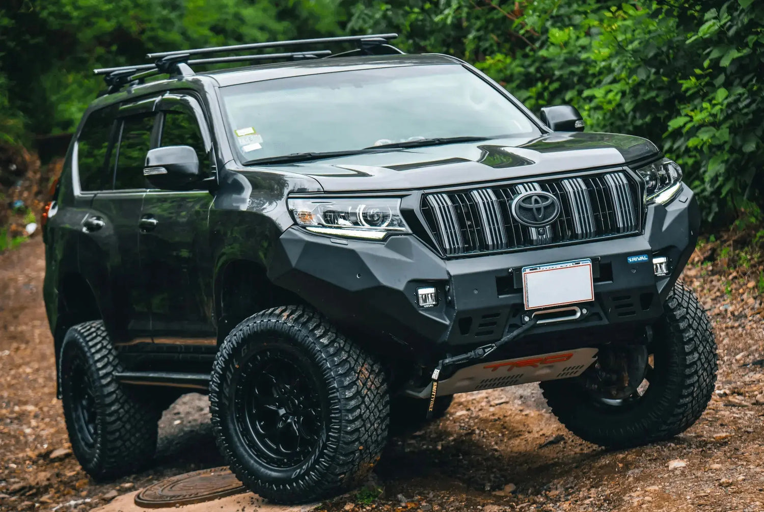 Toyota-Land-Cruiser-Prado-Bash-Plates-Underbody-protection-Bars RIVAL 4x4 Australia
